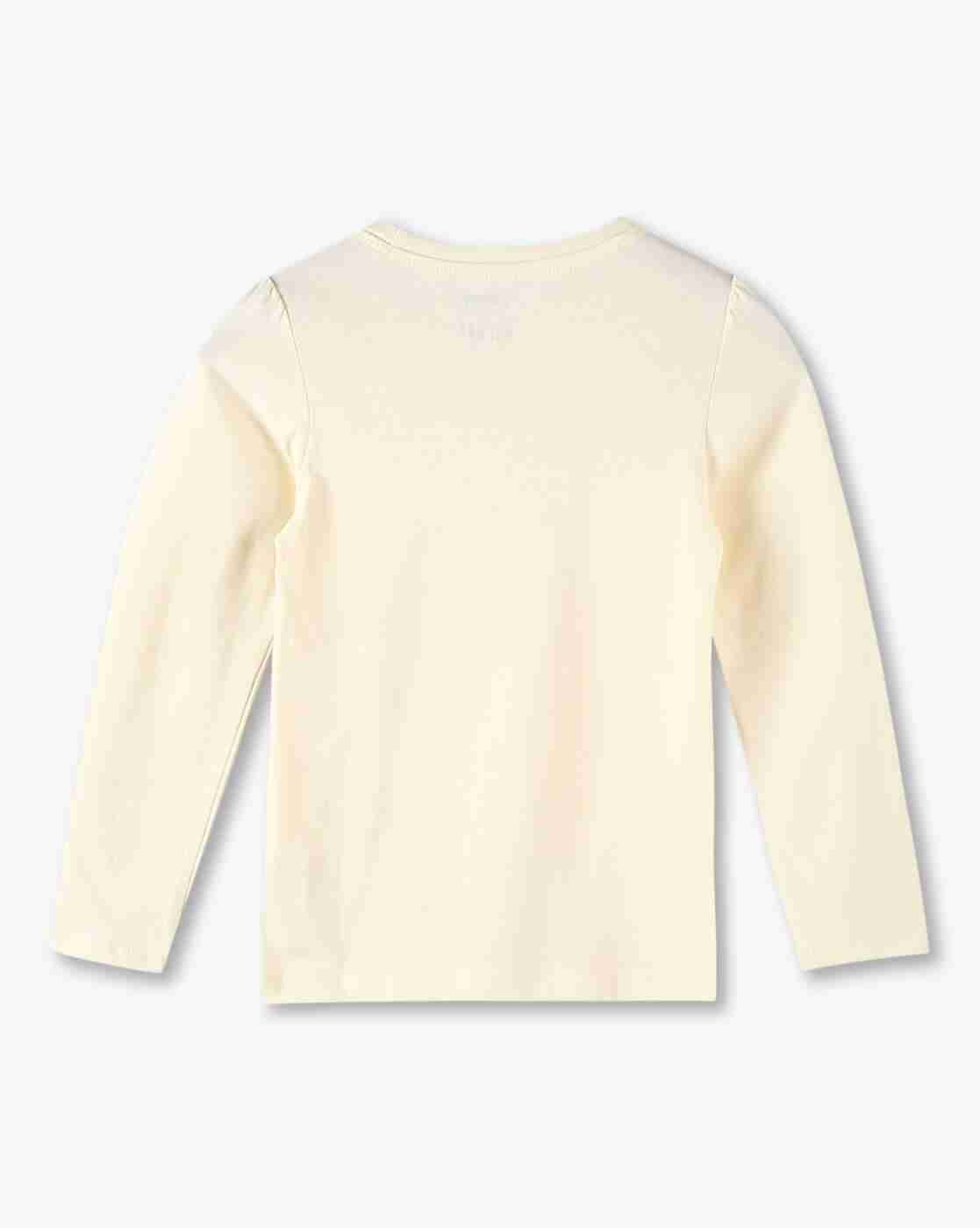 KG FRENDZ | Girls Miss Bunny Print Regular Fit Round-Neck T-Shirt|1