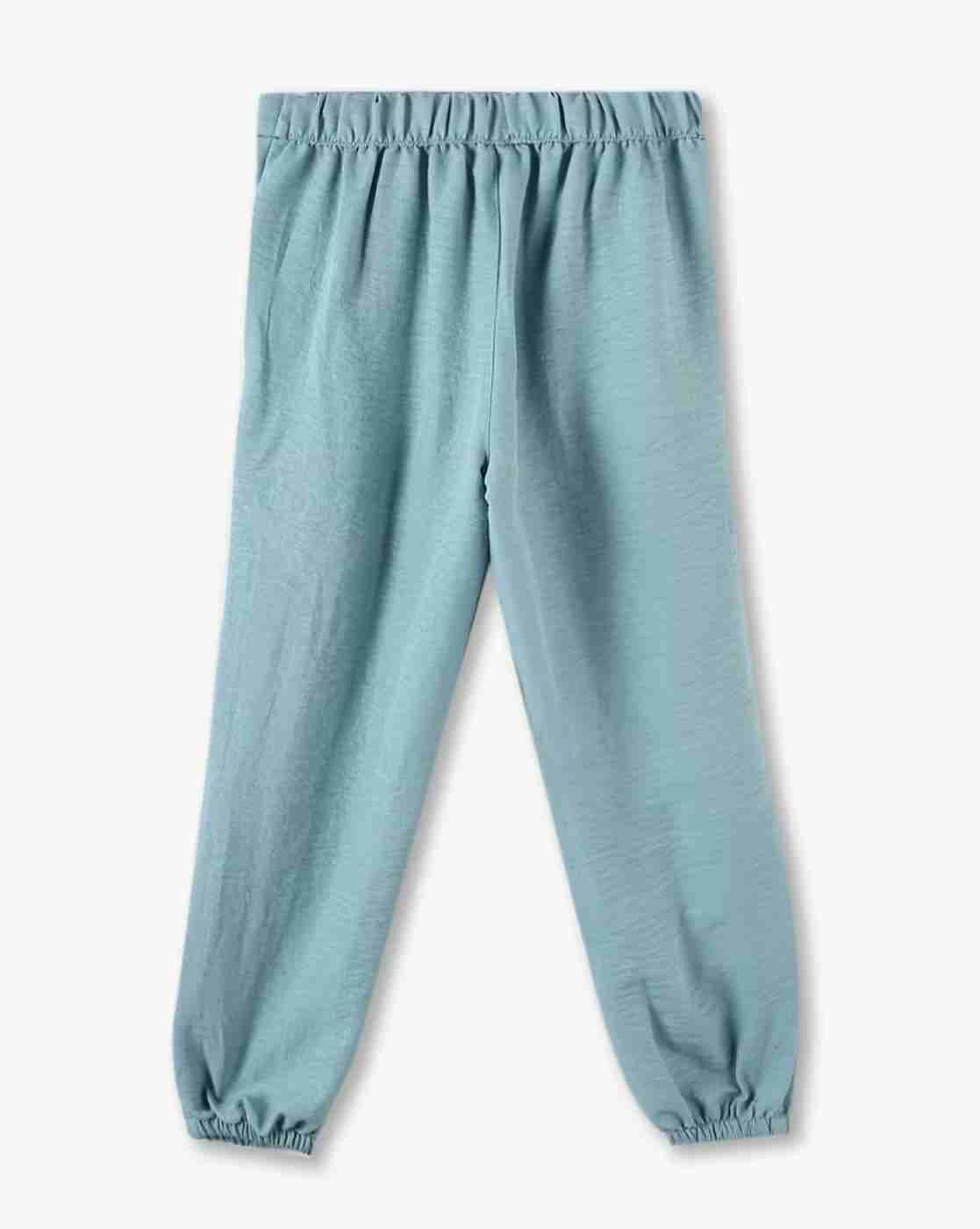 KG FRENDZ | Girls Regular Fit Jogger Pants with Waist Tie-Up|1