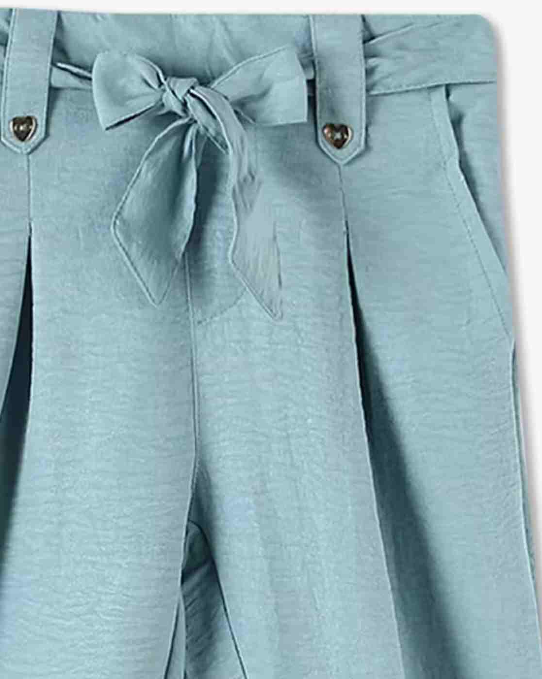 KG FRENDZ | Girls Regular Fit Jogger Pants with Waist Tie-Up|2