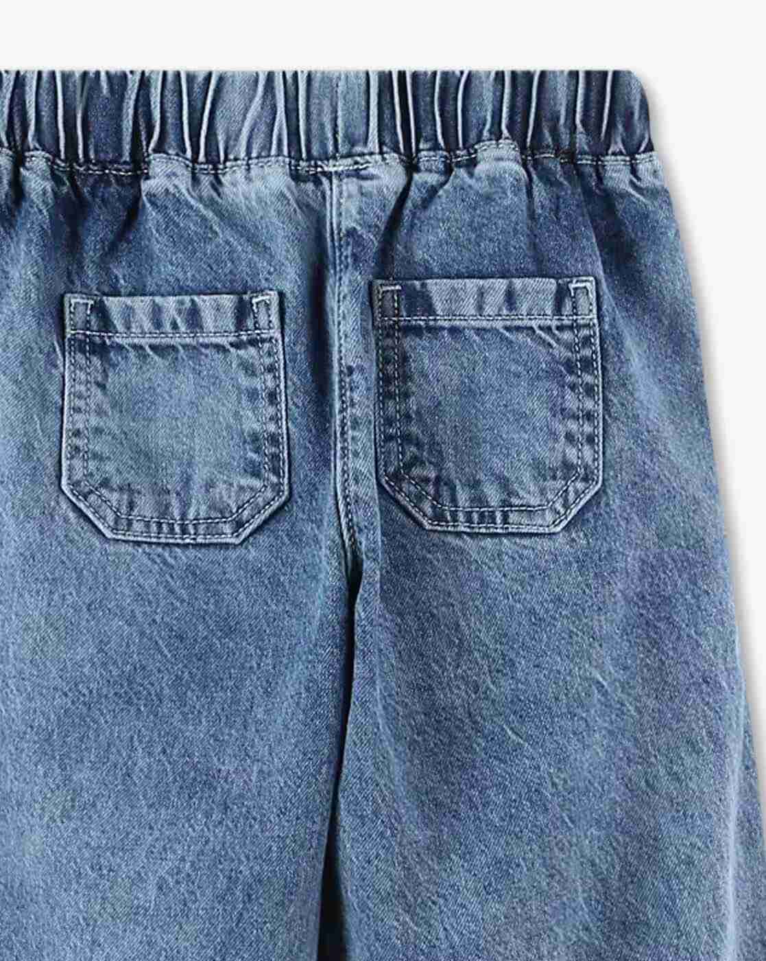 KG FRENDZ | Girls JoggerJeans with Embroidery|3