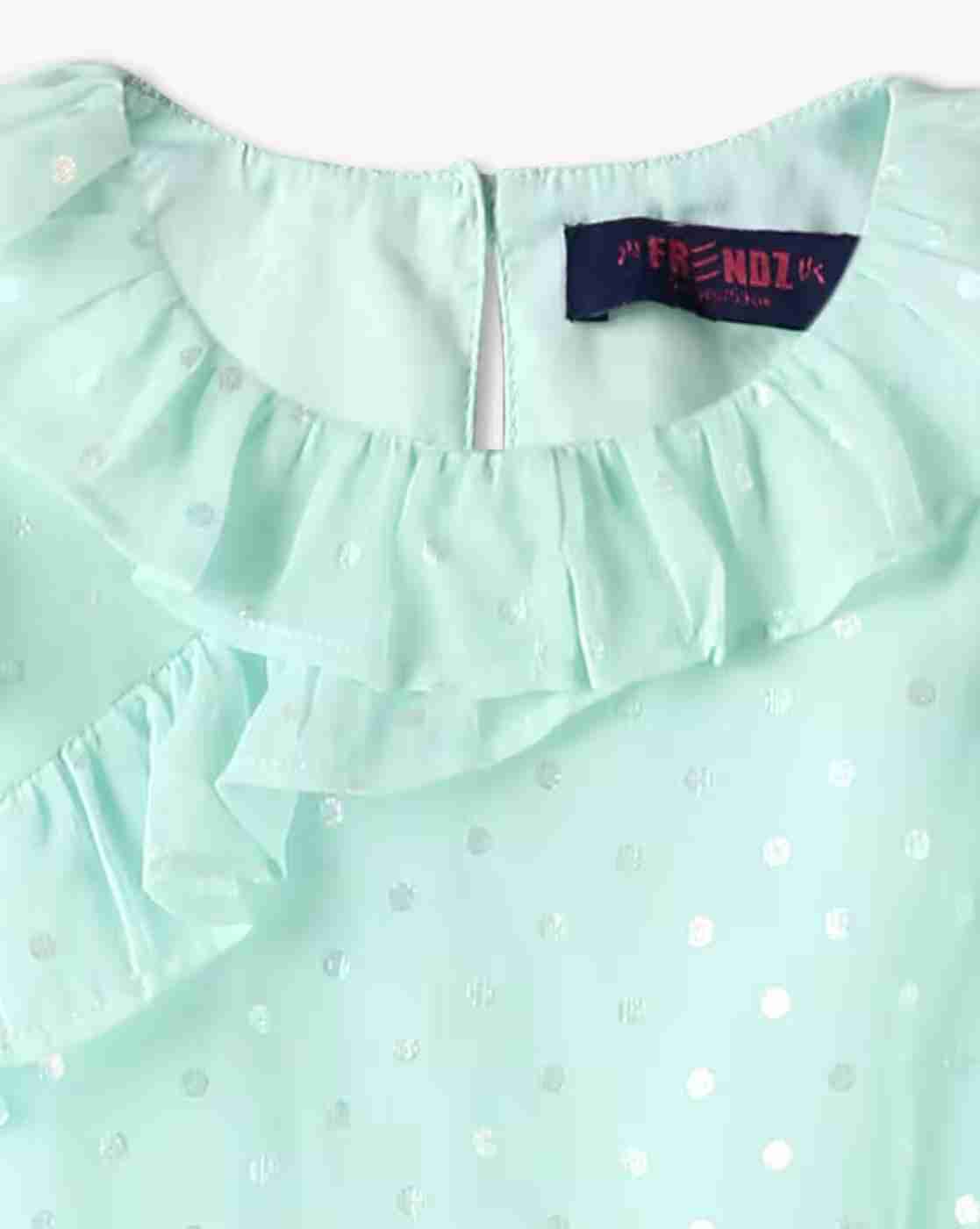 KG FRENDZ | Girls Foil Print Relaxed Fit Top|2