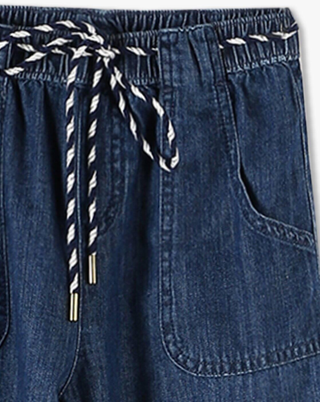 KG FRENDZ | Light-Wash Cargo Fit Jogger Jeans|2