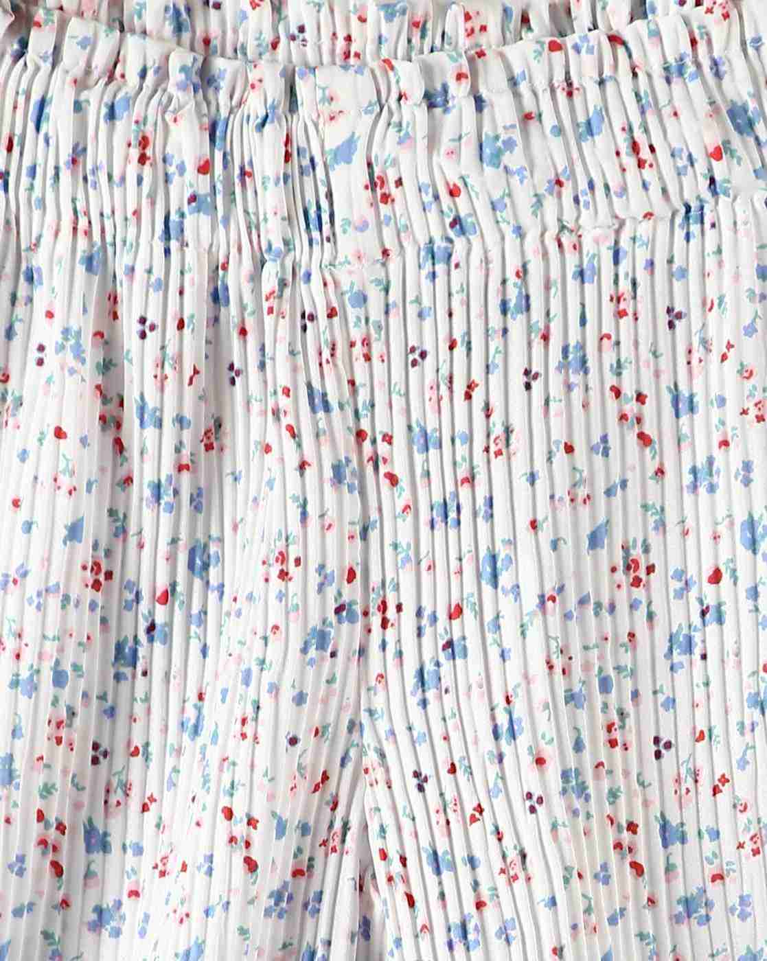 KG FRENDZ | Girls Ditsy Printed Elasticated Waist Culottes|2