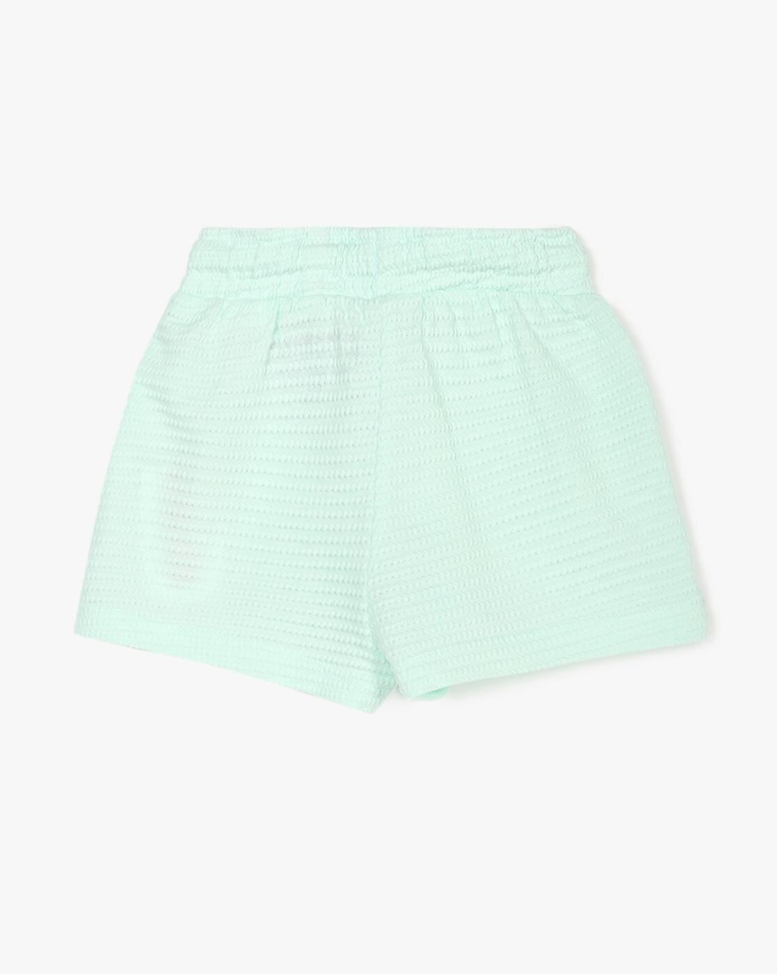KG FRENDZ | Girls Patterned Regular Fit Shorts|1