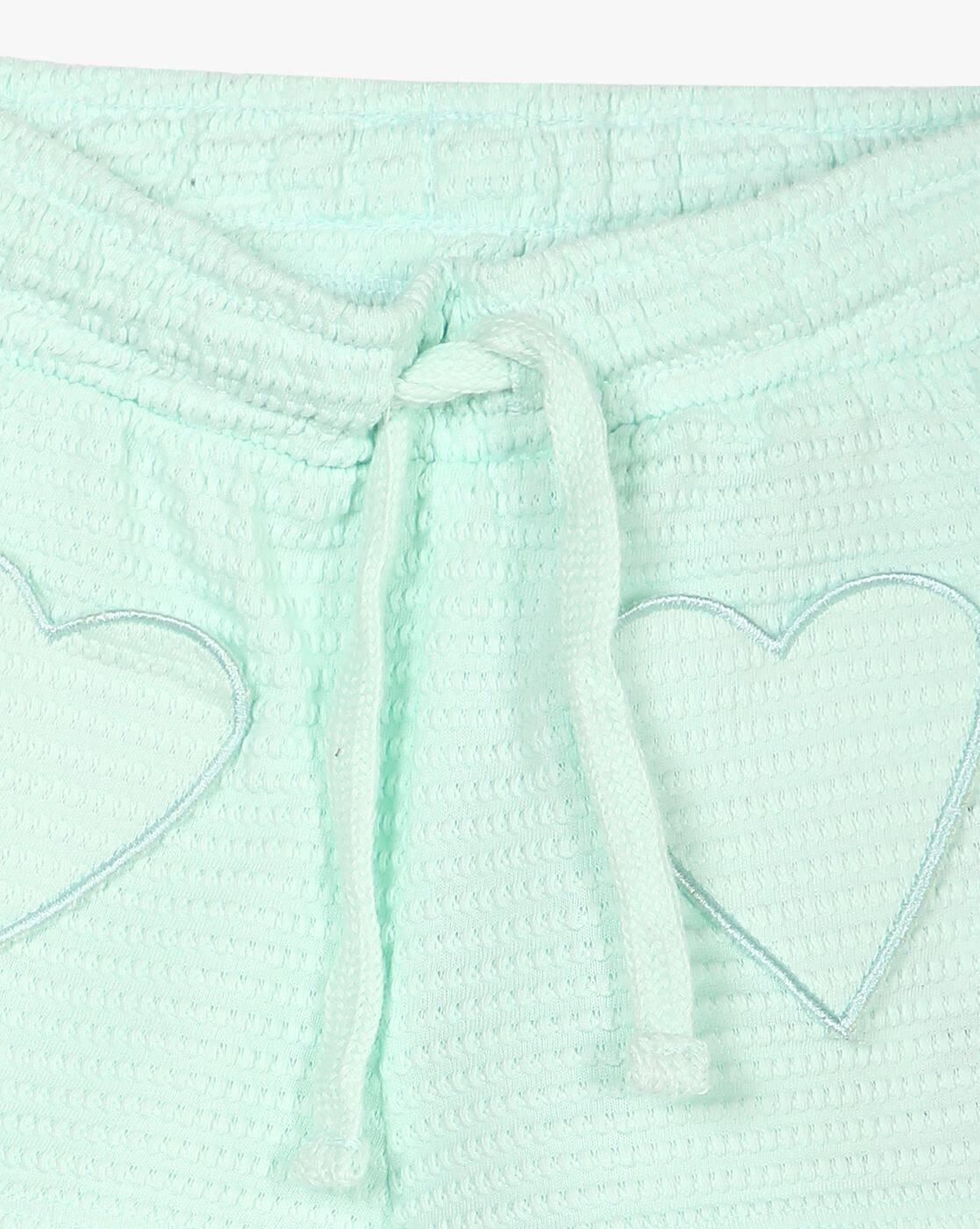 KG FRENDZ | Girls Patterned Regular Fit Shorts|2