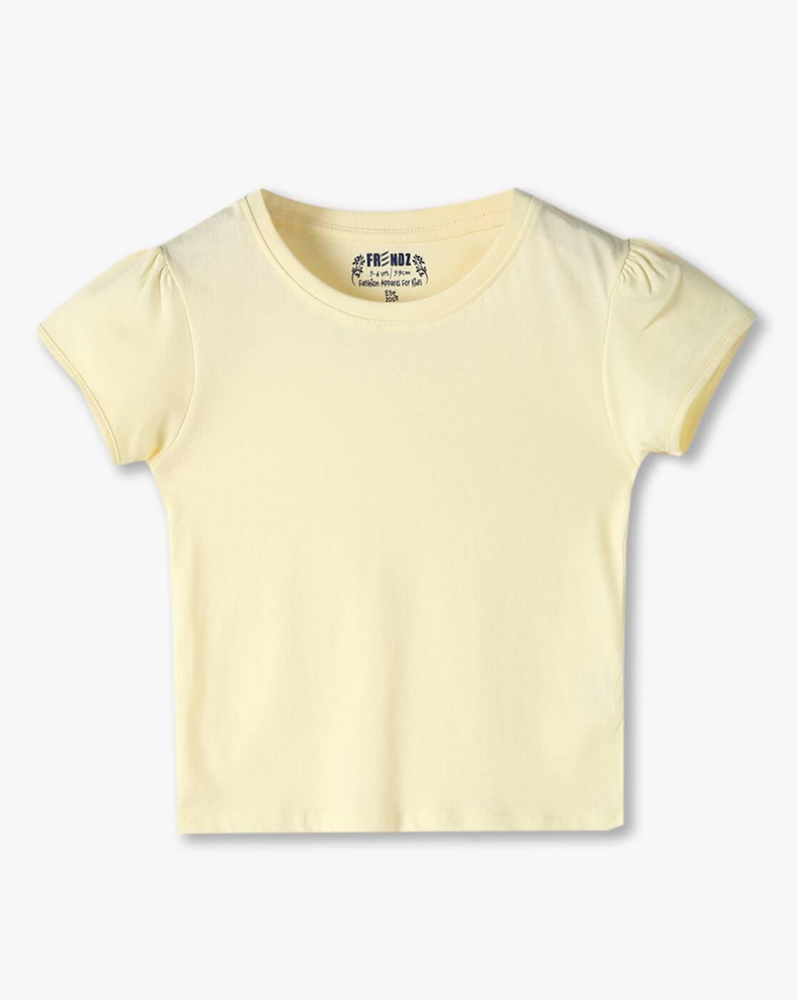 KG FRENDZ | Girls Printed Dungaree with T-Shirt|1