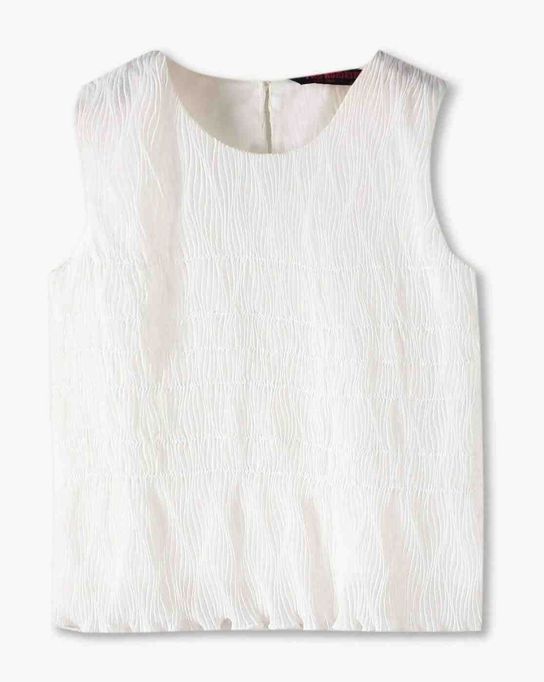 KG FRENDZ | Girls Regular Fit Sleeveless Top|0