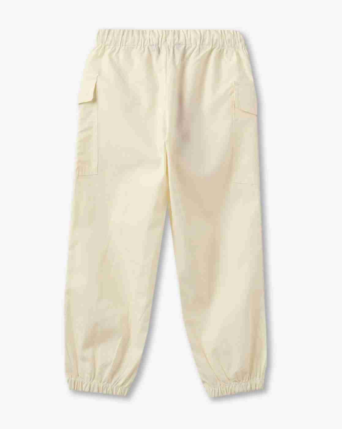 KG FRENDZ | Girls Embroidered Joggers with Drawstring Waist|1