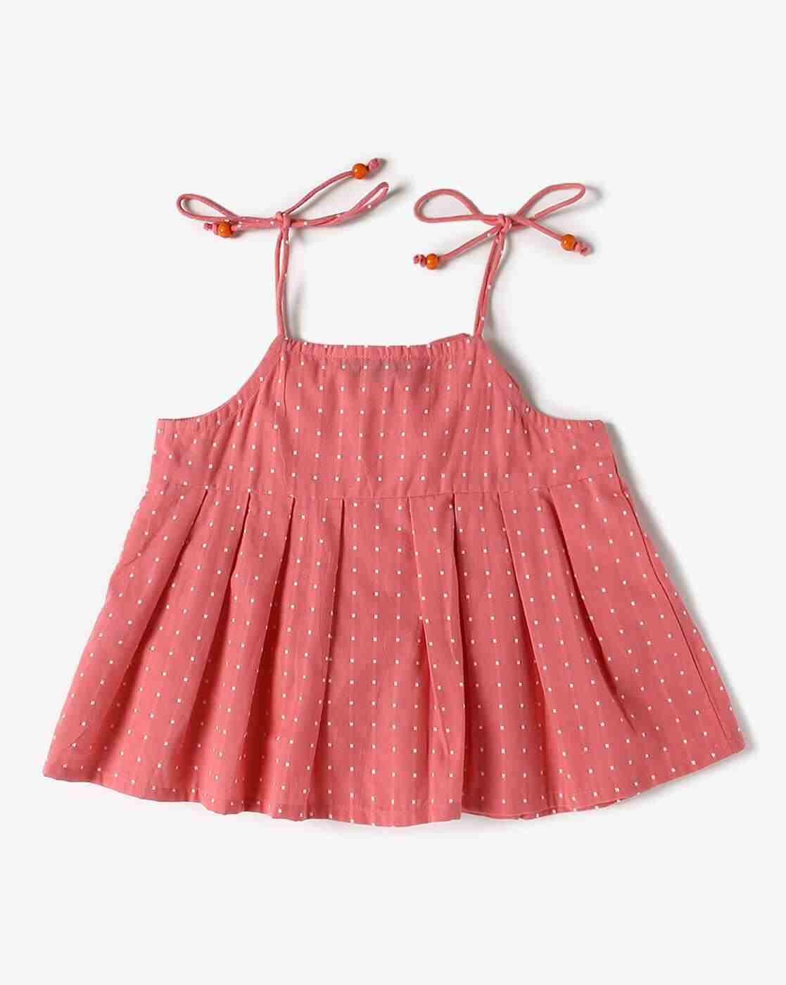 KG FRENDZ | Girls Embroidered Top & Shorts Set|2