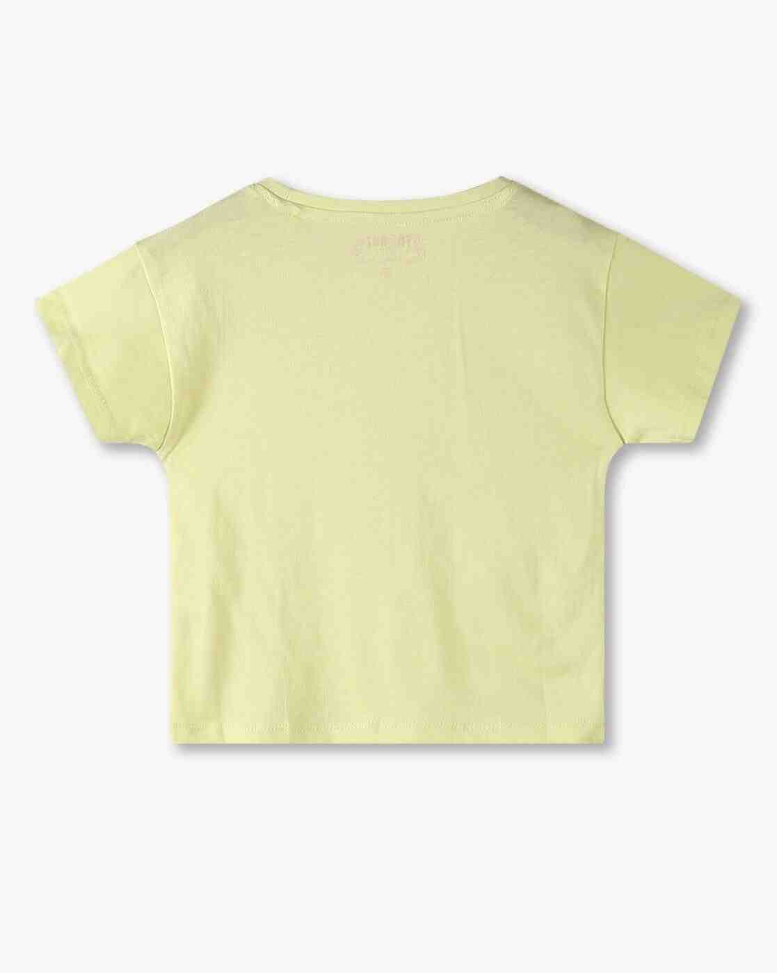 KG FRENDZ | Girls Embellished Regular Fit Reversible Round-Neck T-Shirt|3