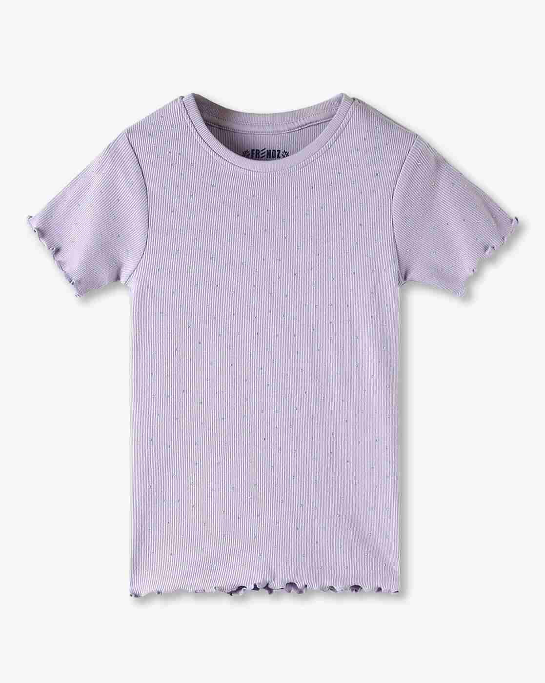 KG FRENDZ | Girls Rib Rhinestone Tee|0