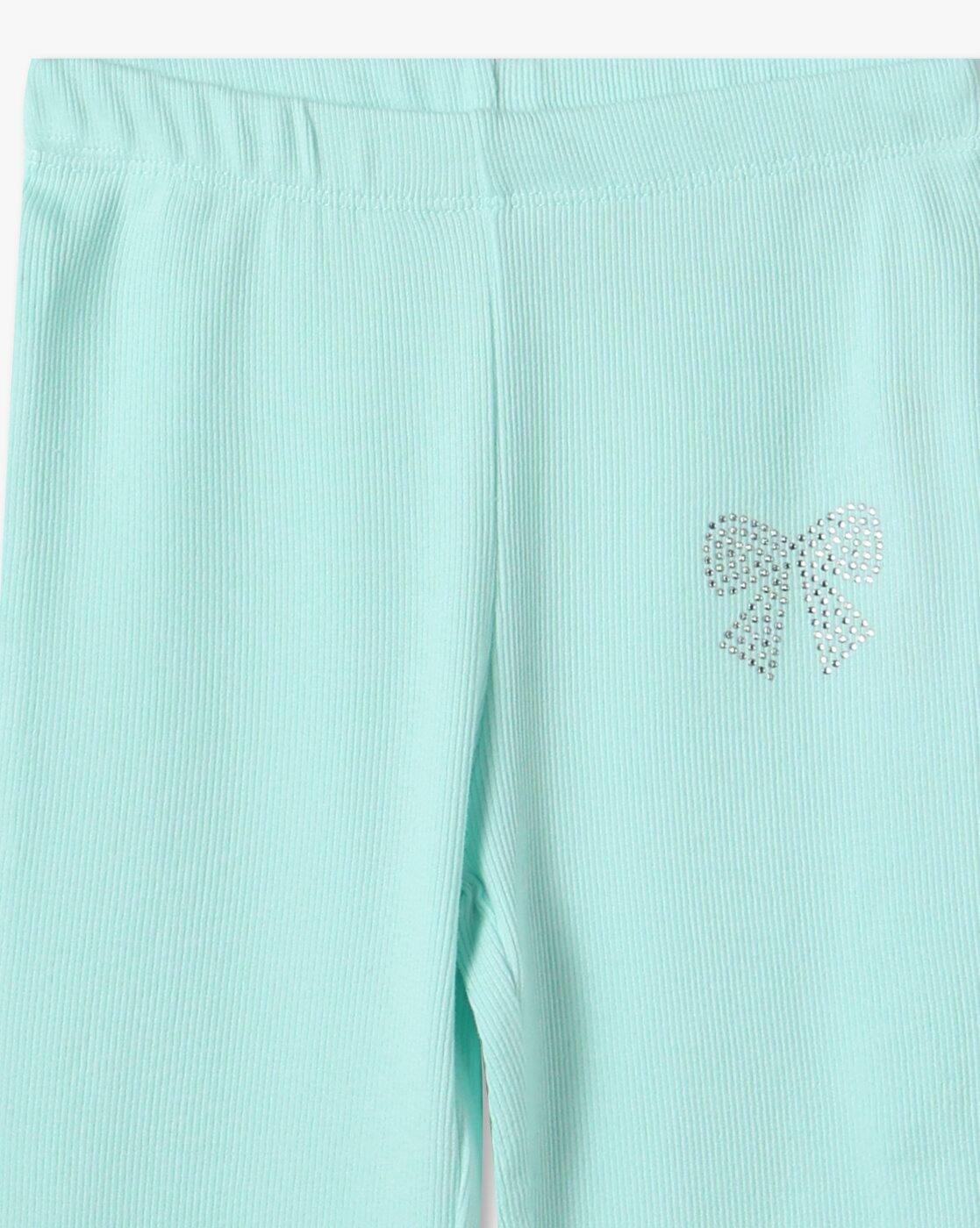 KG FRENDZ | Girls Embellished Leggings with Elasticated Waist|2