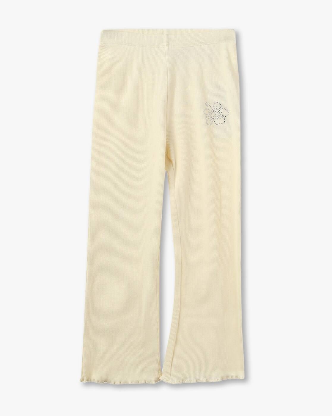 KG FRENDZ | Girls Skinny Fit Leggings with Elasticated Waist|0