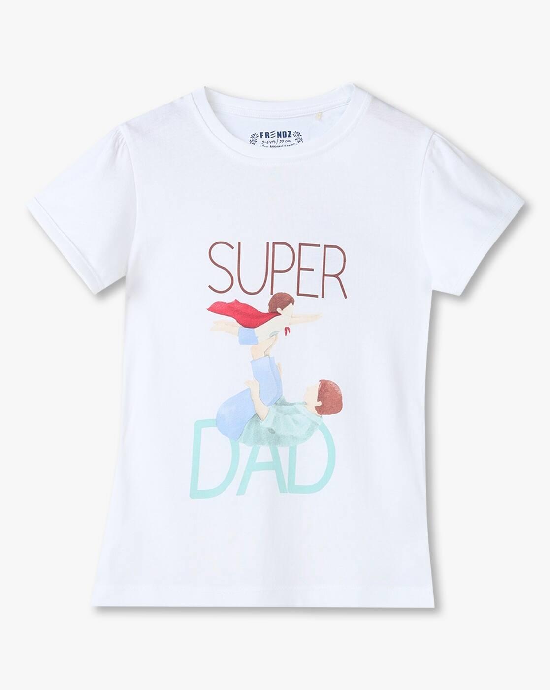 KG FRENDZ | Girls Typographic Print Regular Fit Round-Neck T-Shirt|0