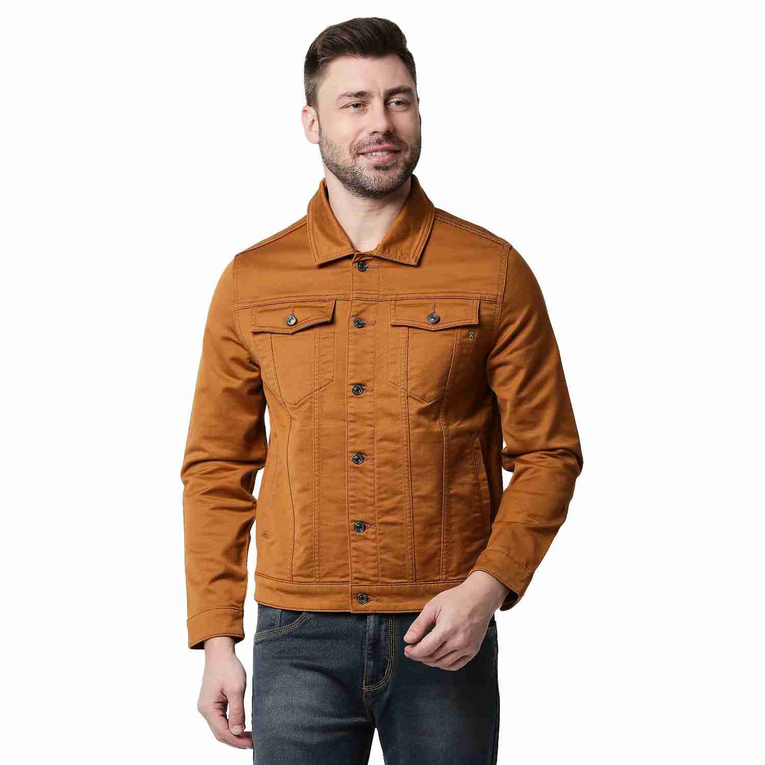 Killer full sleeve sale solid men's denim jacket