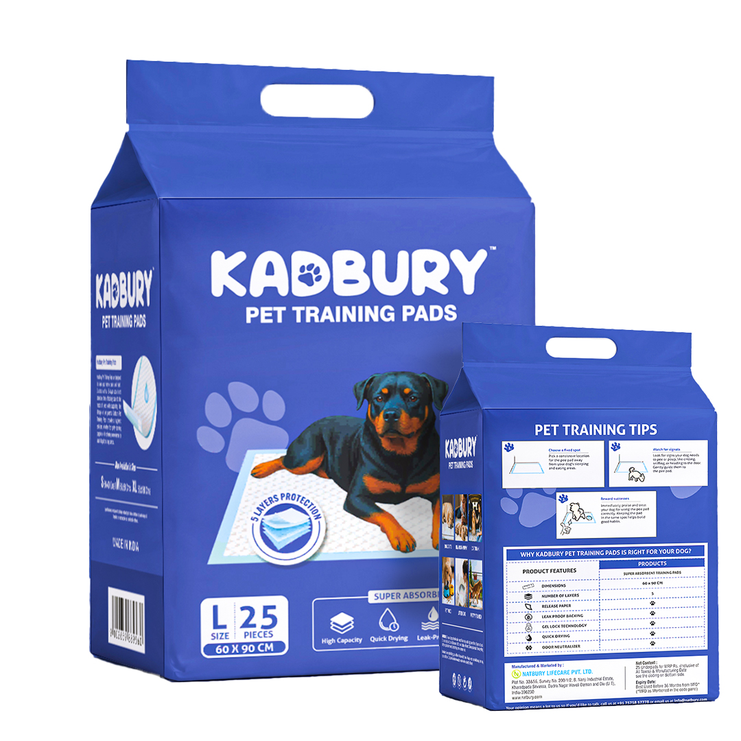 Kadbury | Kadbury Pet Traning Pad for Dog and Cat, 60x90 cm