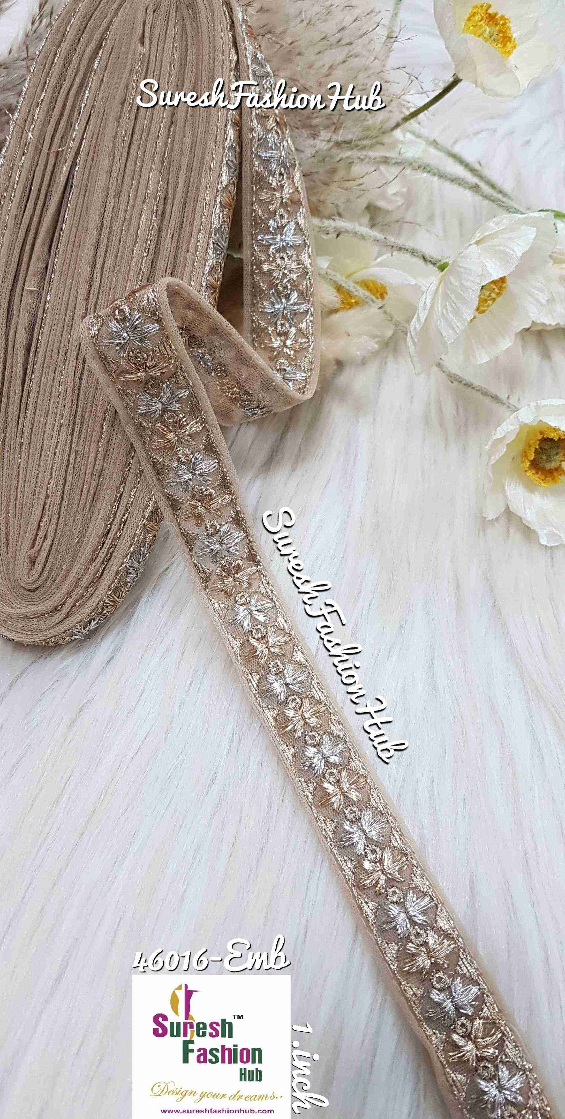 Celestial Thread Embroidery Lace