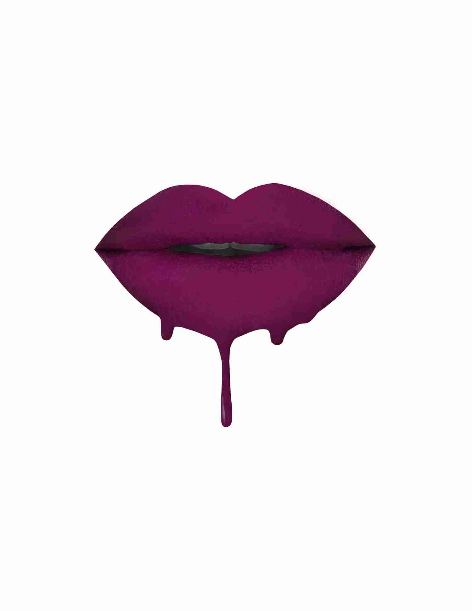 Mini Kiss Proof Liquid Matte Lip Stick • Vixen Plum