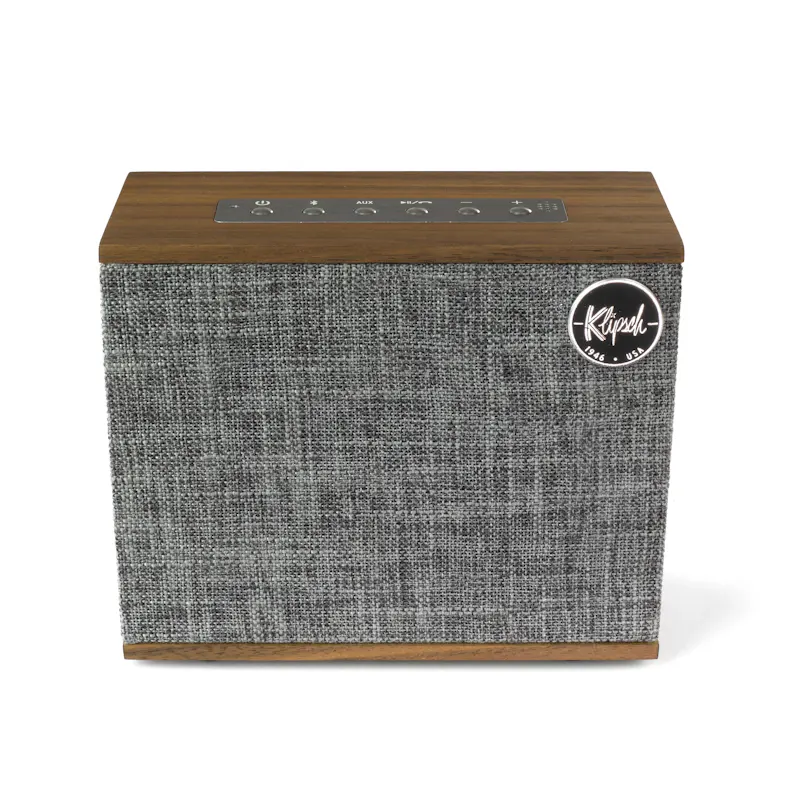 Klipsch Heritage Groove مكبر صوت لاسلكي محمول بتقنية Bluetooth بلون الجوز 2