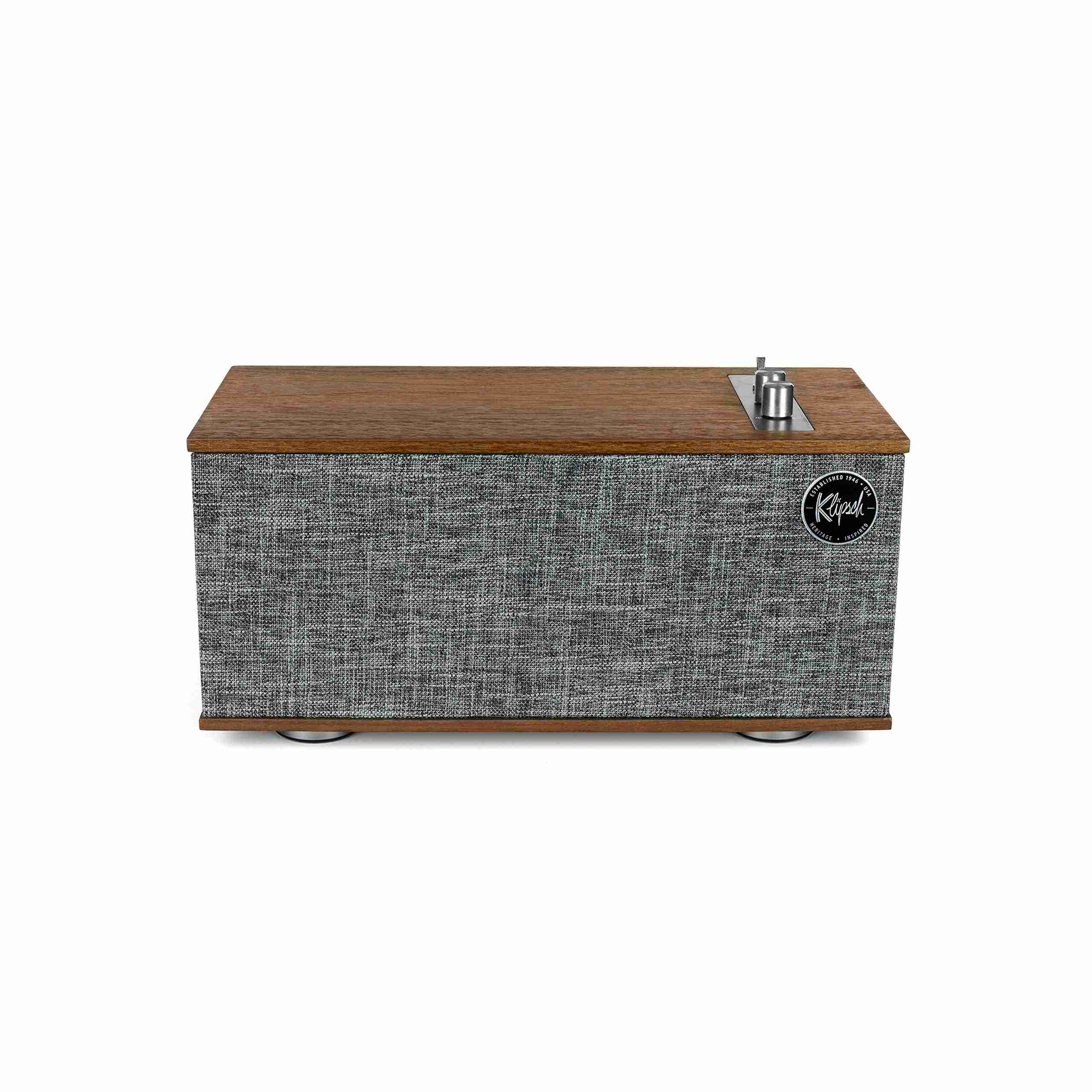 Klipsch The One II Wireless Bluetooth Tabletop Speaker in Walnut 6