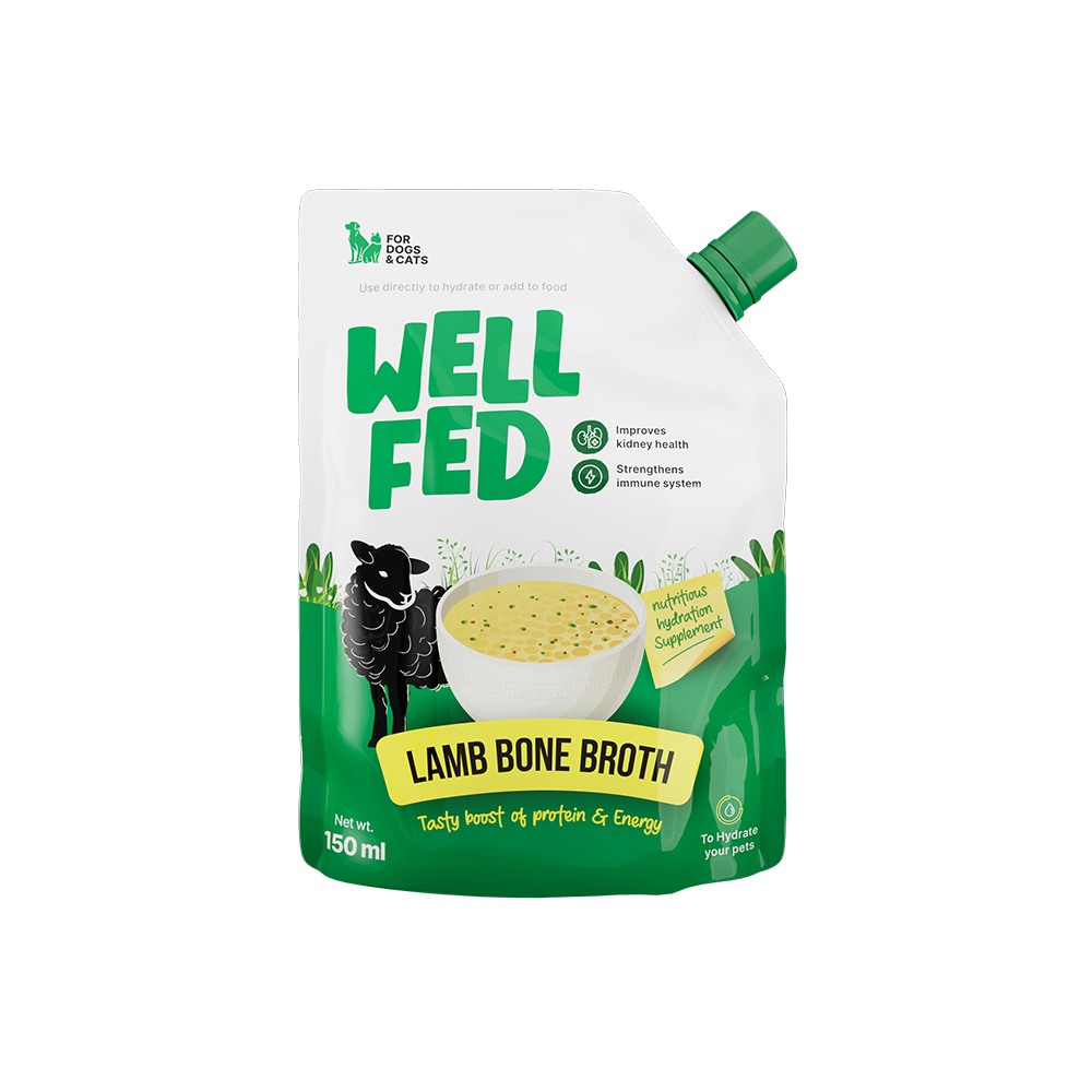 Well Fed Lamb Bone Broth – 150 ml