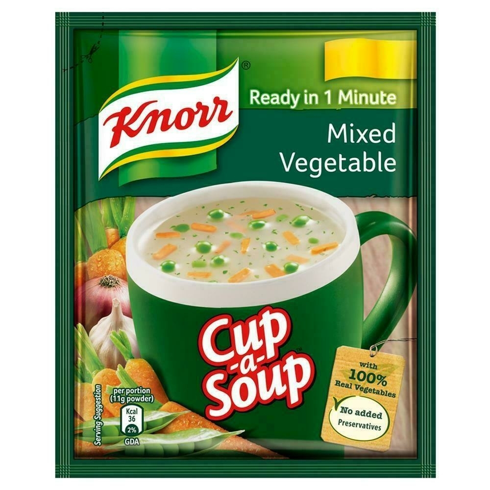 Knorr Mixed Vegetable Instant Cup-a-Soup 11 G