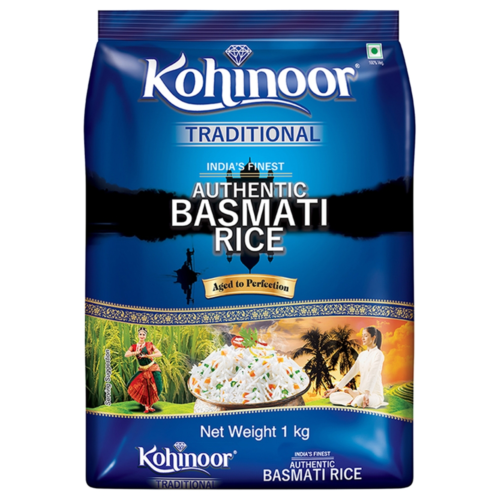 Kohinoor Traditional Authentic Basmati Rice 1 Kg