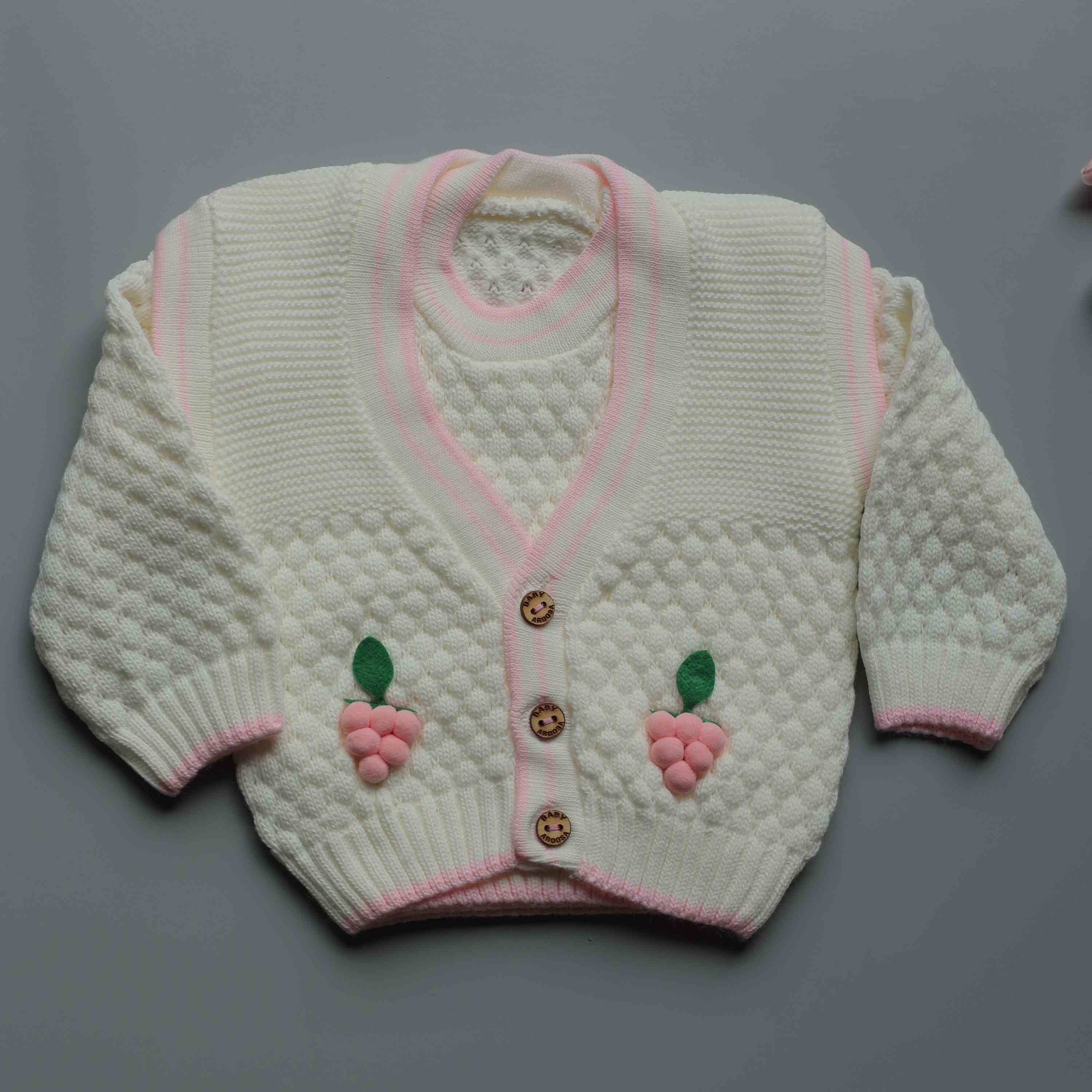 Grape Blossom Romper Set(5 PCs Set)