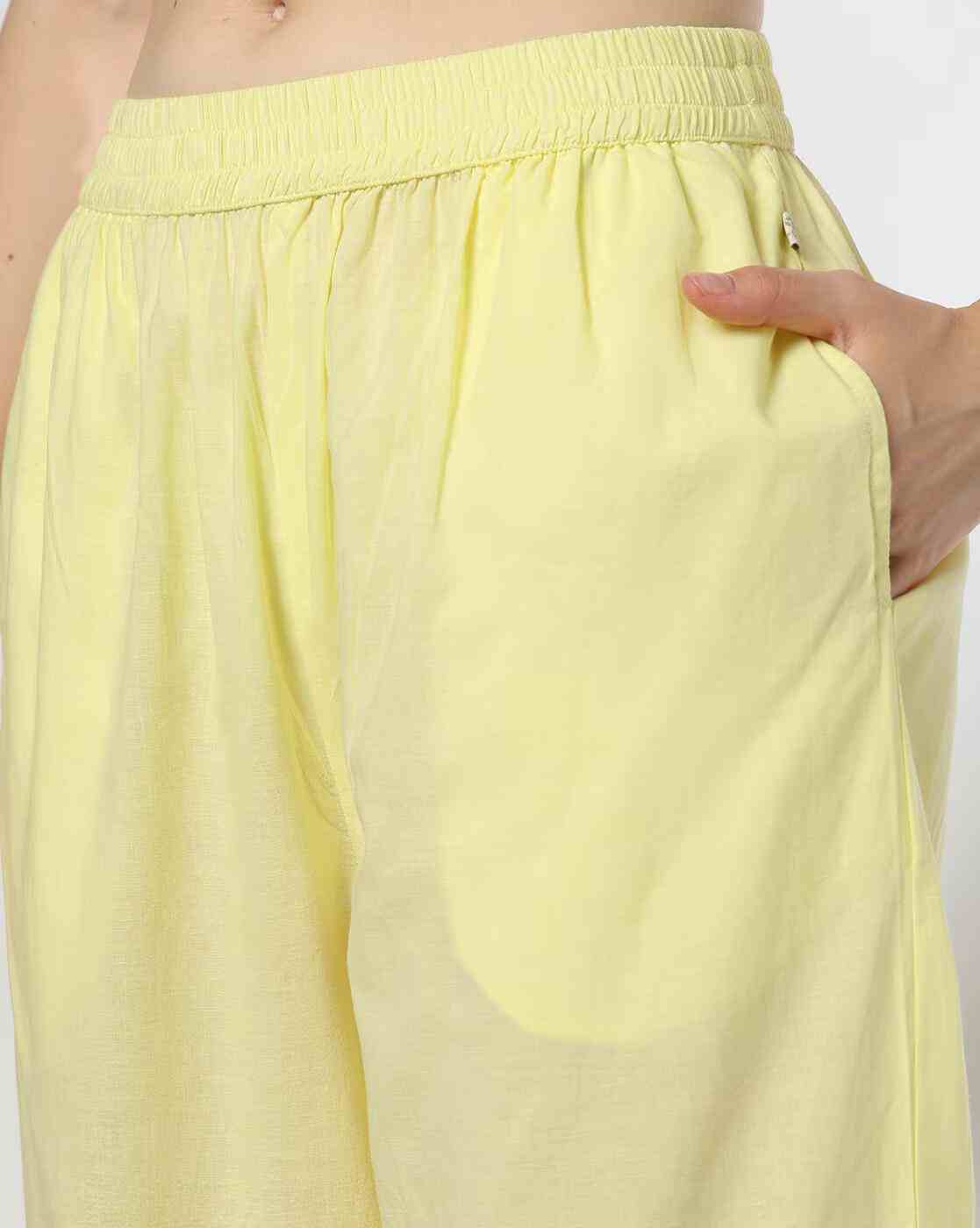 KRITA | Women Embroidered Flared Kurta with Pants|4