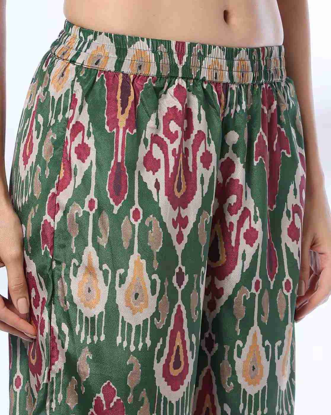 KRITA | Women Ikat Kurta and Bottom Set|4