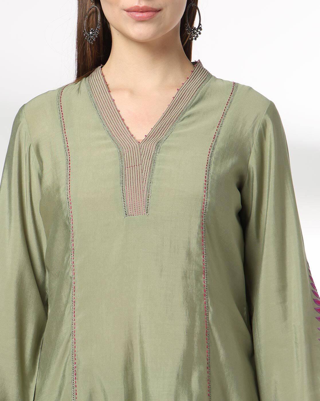 KRITA | Women Floral Print Flared Kurta & Salwar Set|3