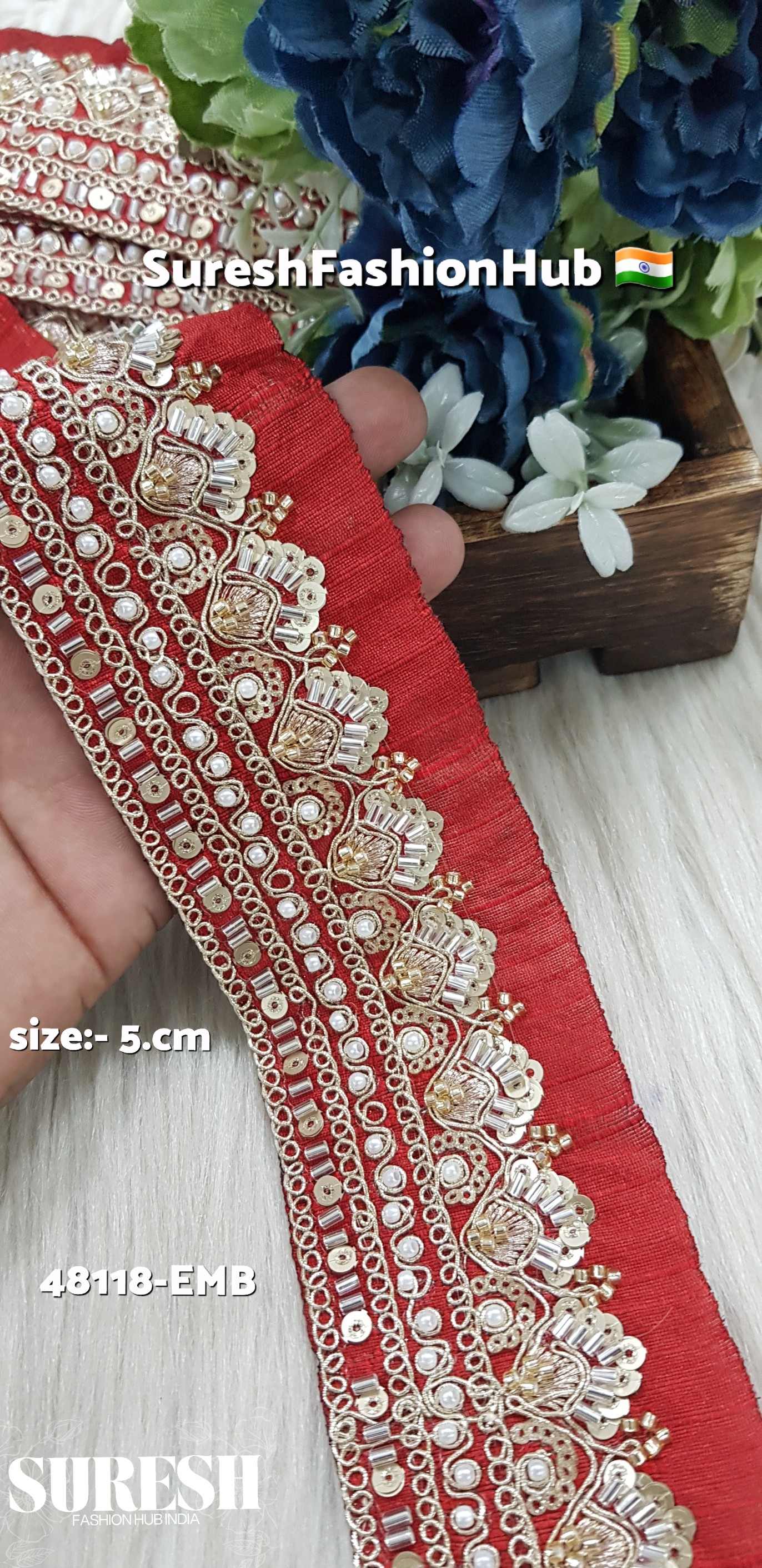 Maroon Midnight Grace Embroidery Lace