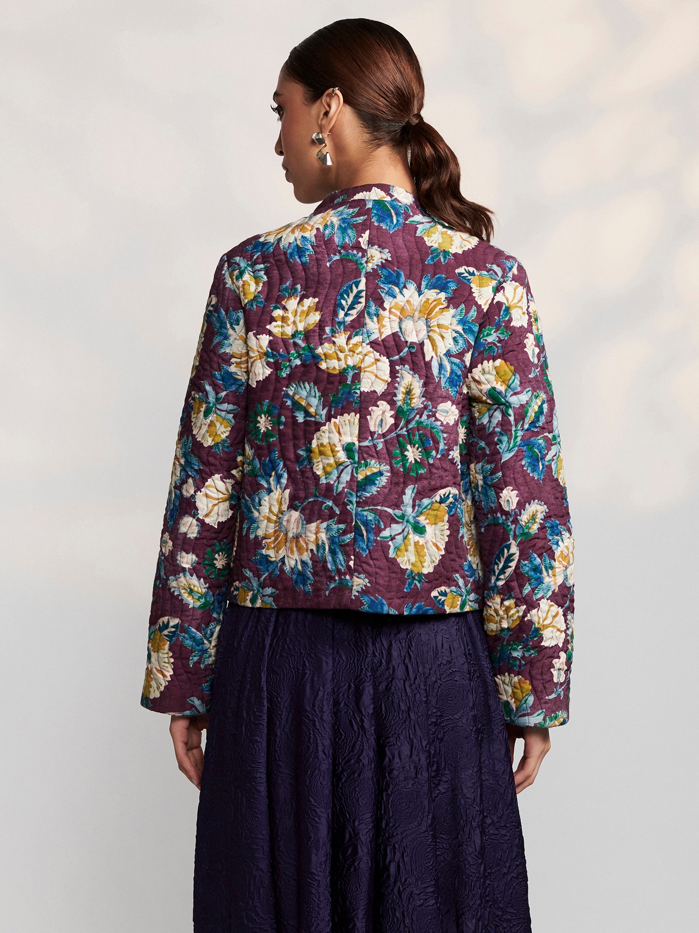 Burgundy Brigetta Jacket
