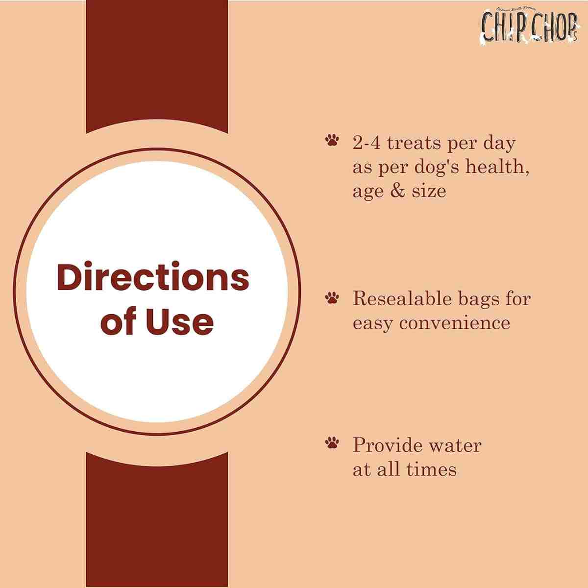 Chip Chops Chicken & Calcium Bone Dog Treat - 70gm