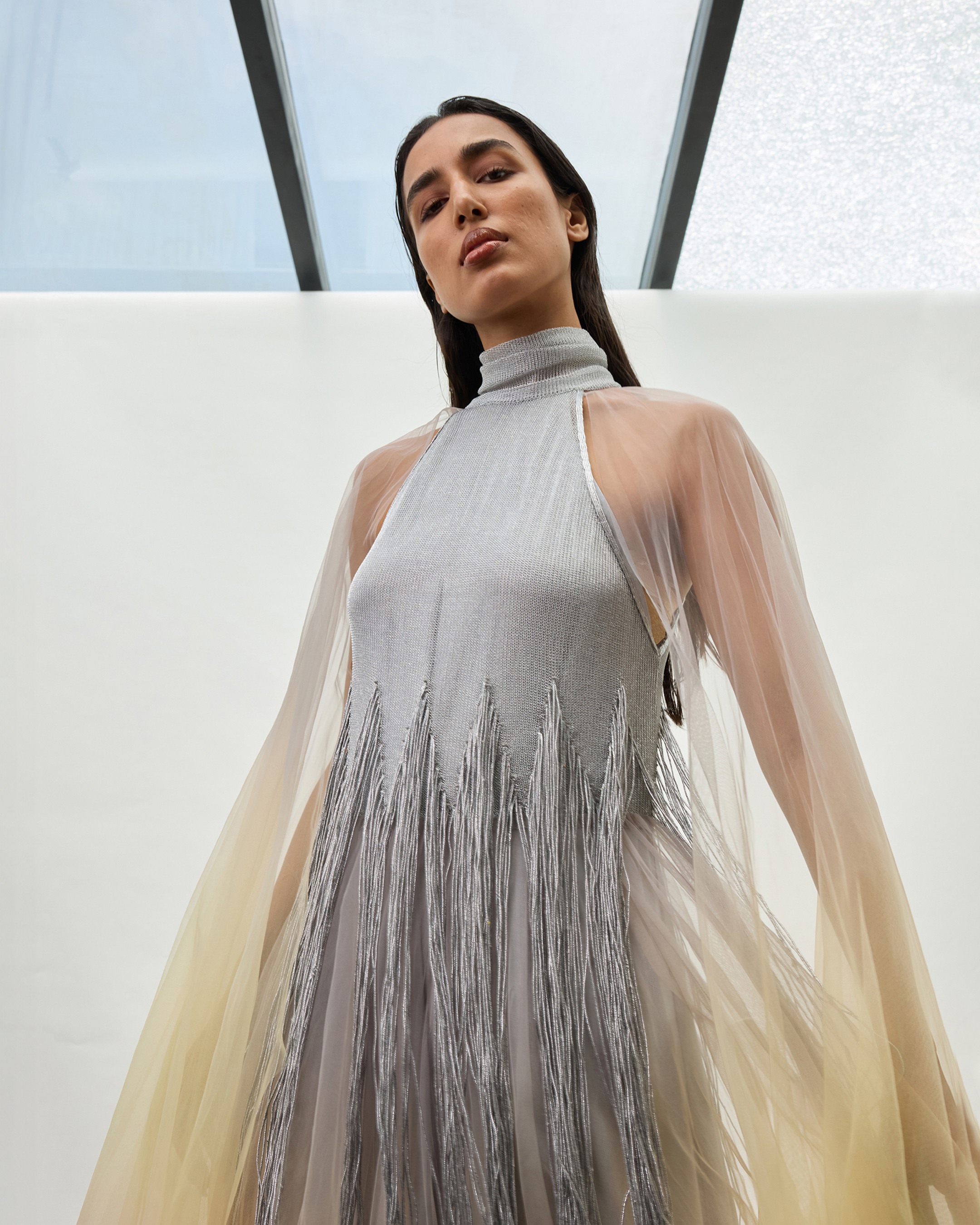 The Twilight Halter Fringed Dress
