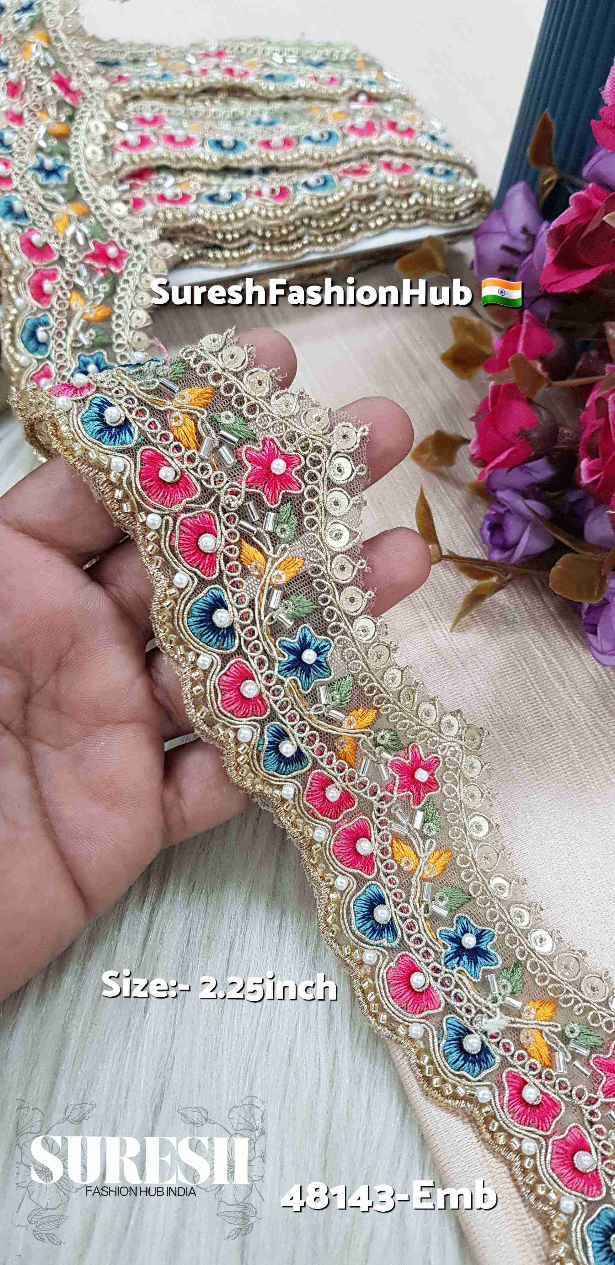 Imperial Scallop Embroidery Lace