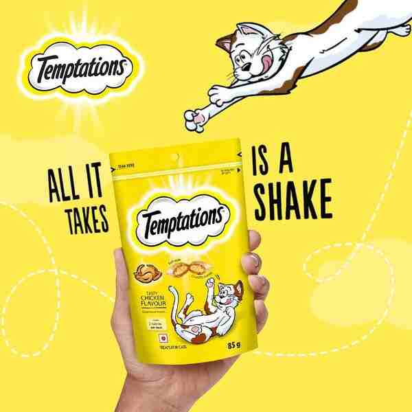 Temptations Tasty Chicken Cat Treat - 85 Gm