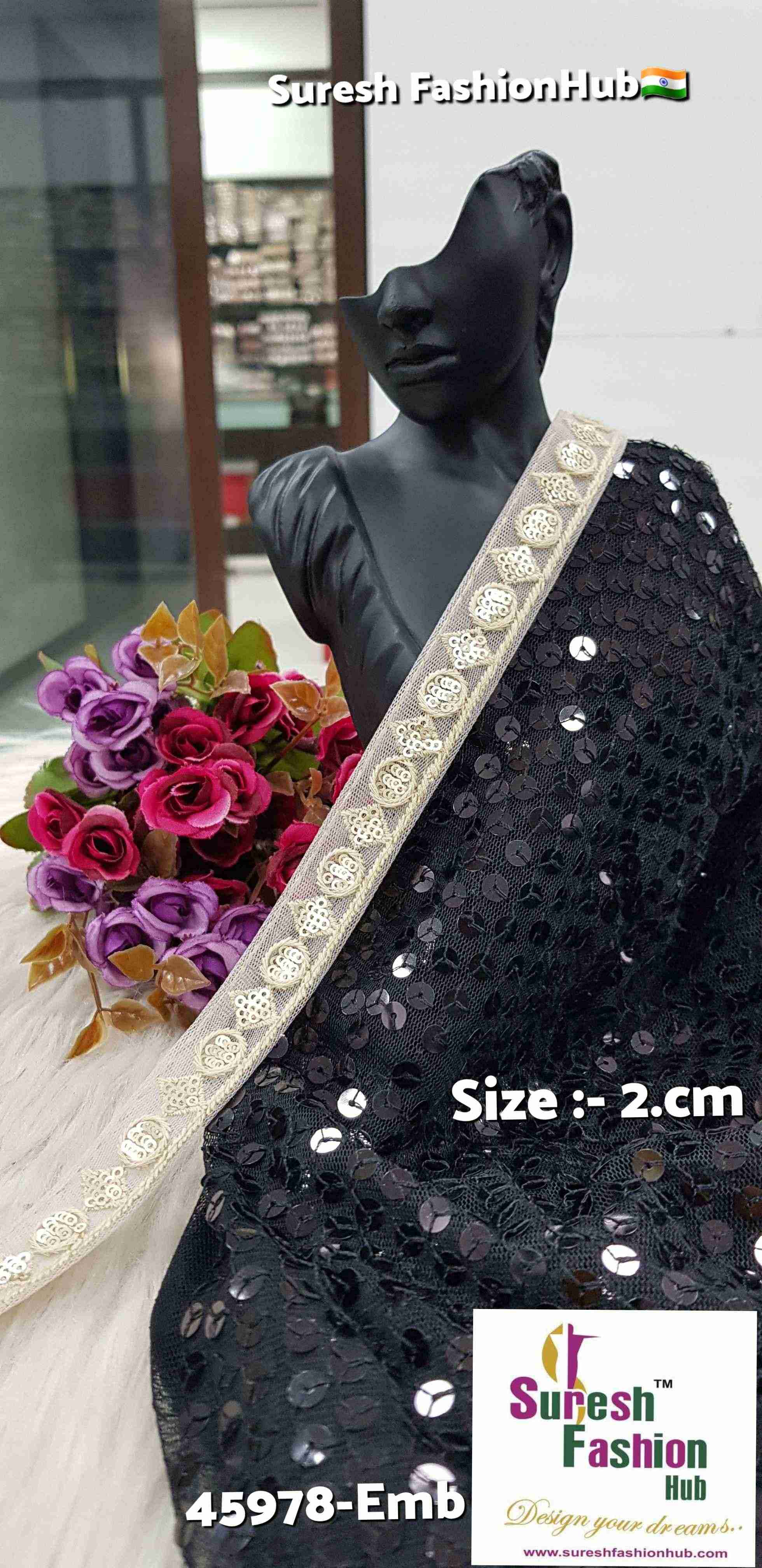 Geometric Pearl Light Beige Lace