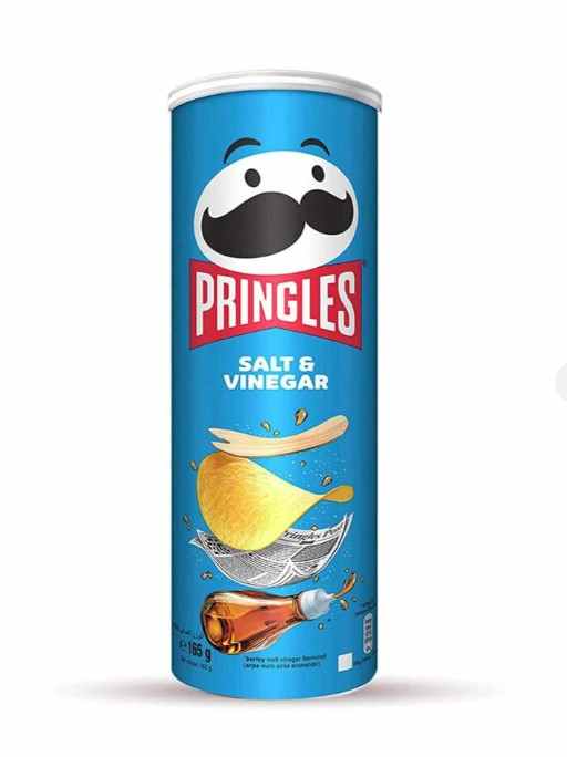 Pringles Salt & Vinegar Potato Crisps (USA)