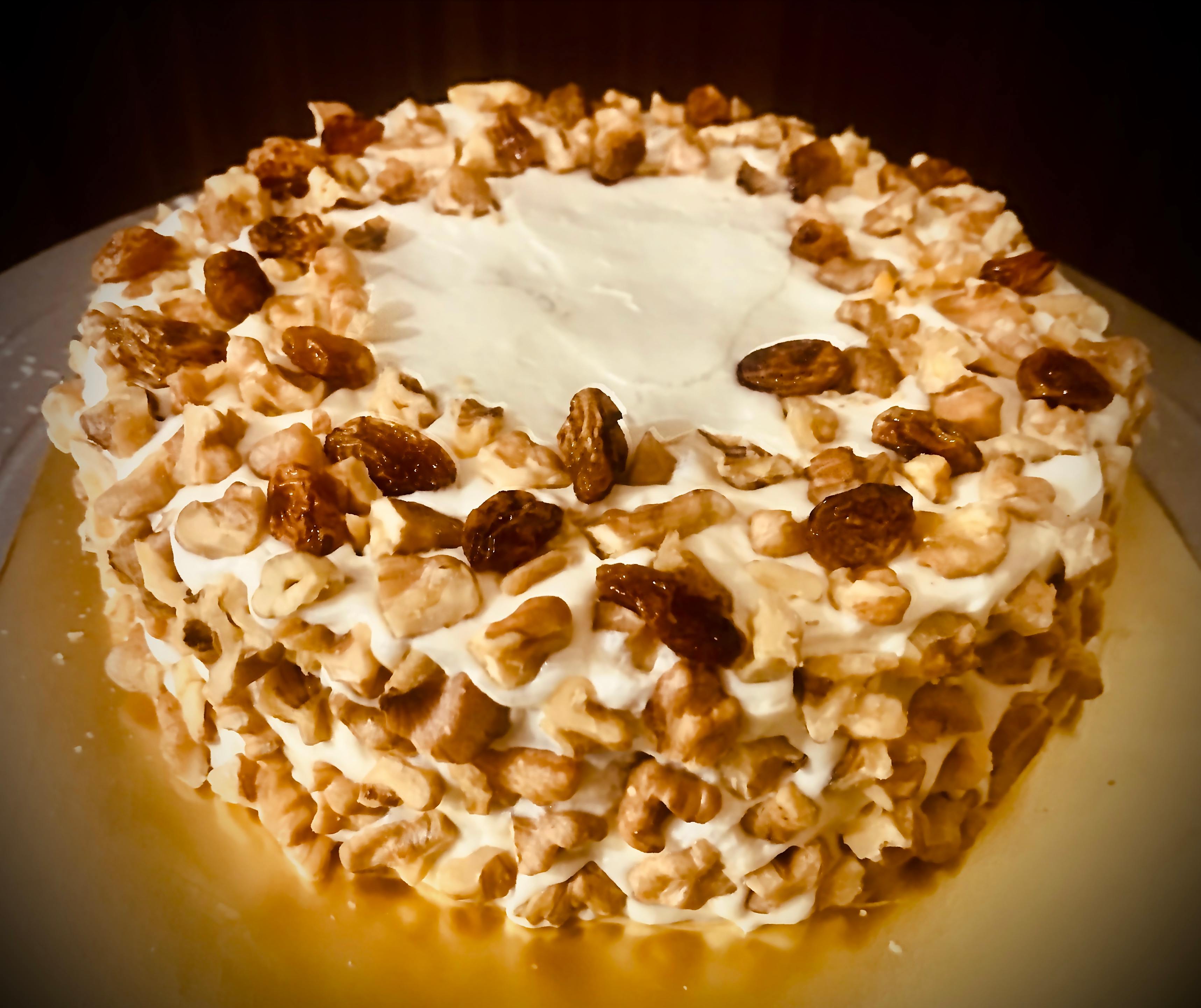 Carrot & Cream Cheese Cake