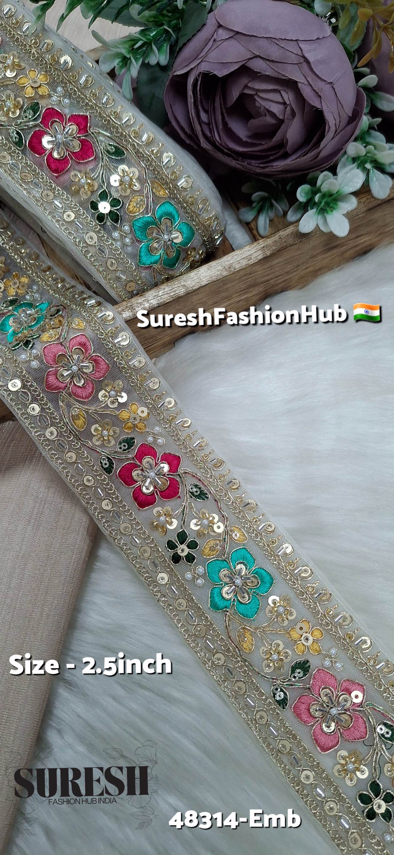 Floral Embroidery Lace