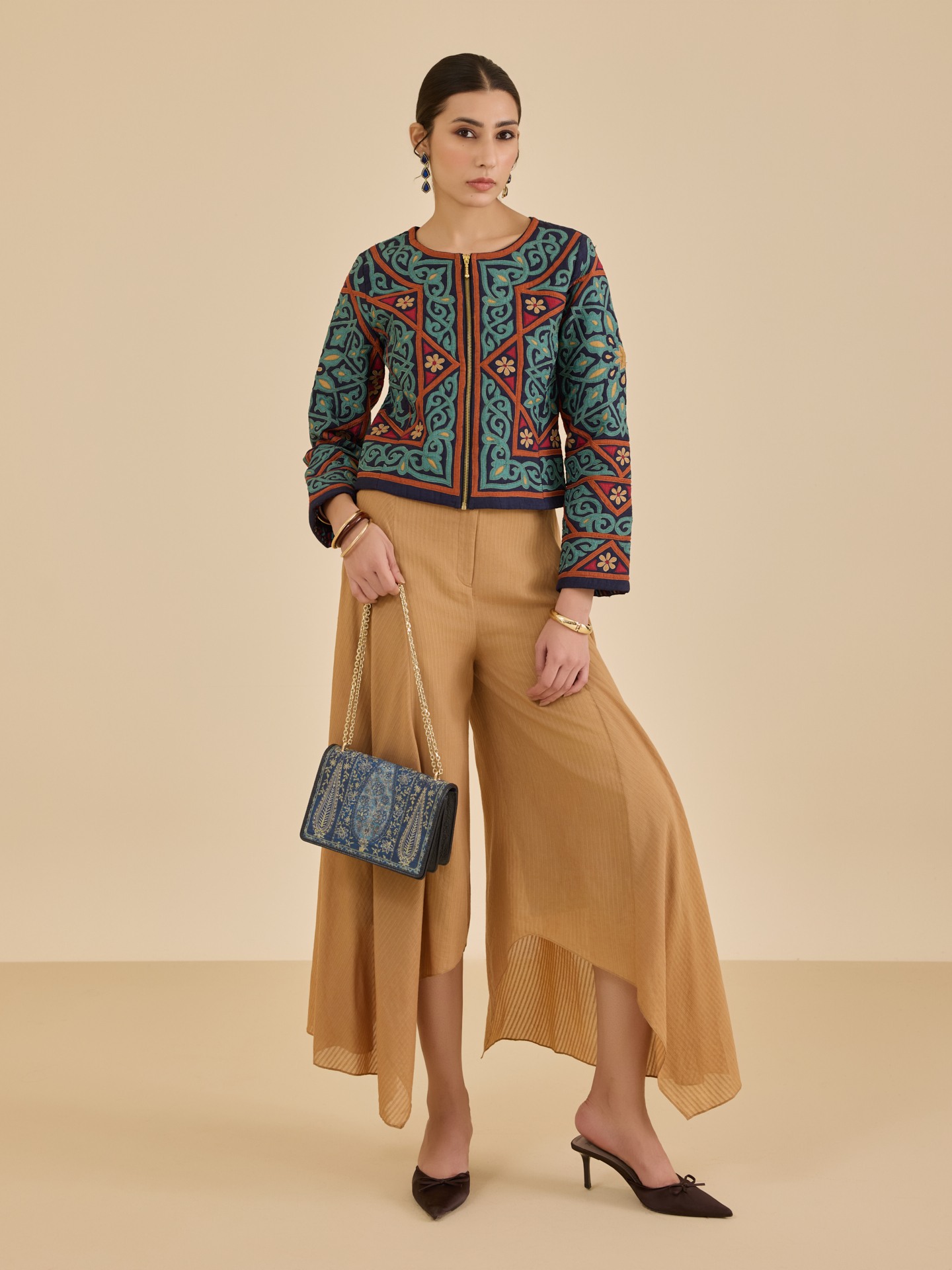 Blue Meera- Quilting Jacket