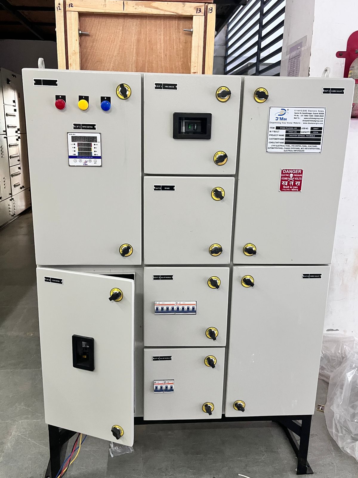 6847.2 (D'MAK Power Distribution Panel- D'MAK/2024-25/6847.2)