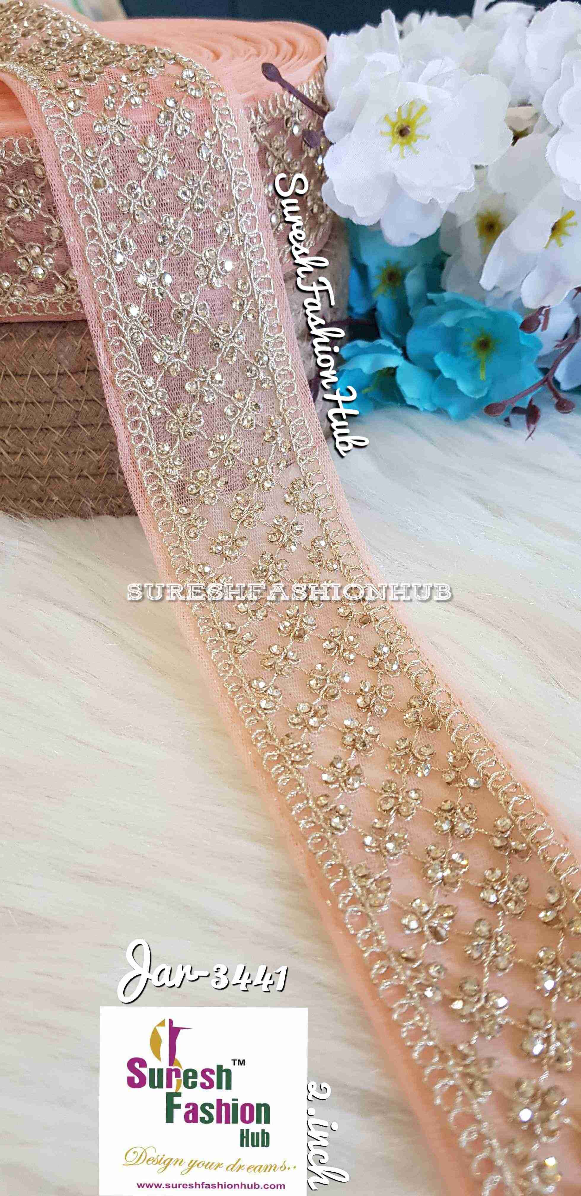 Indian Laces Embellishments Embroidery Saree Border Wholesale Silk Crafting Sewing Decorative Designer Ribbons #Blackborder  #Fancylaces #Decorativetrims #Embroideredborder #Sewingtrims #テープ #minne #lndianlaces #Sareeborder #アニー都城 #pasamanerías #pasamaneriasbordadas #Embellishments #可愛いマスク #Embroiderytrimmings #アクセサリー