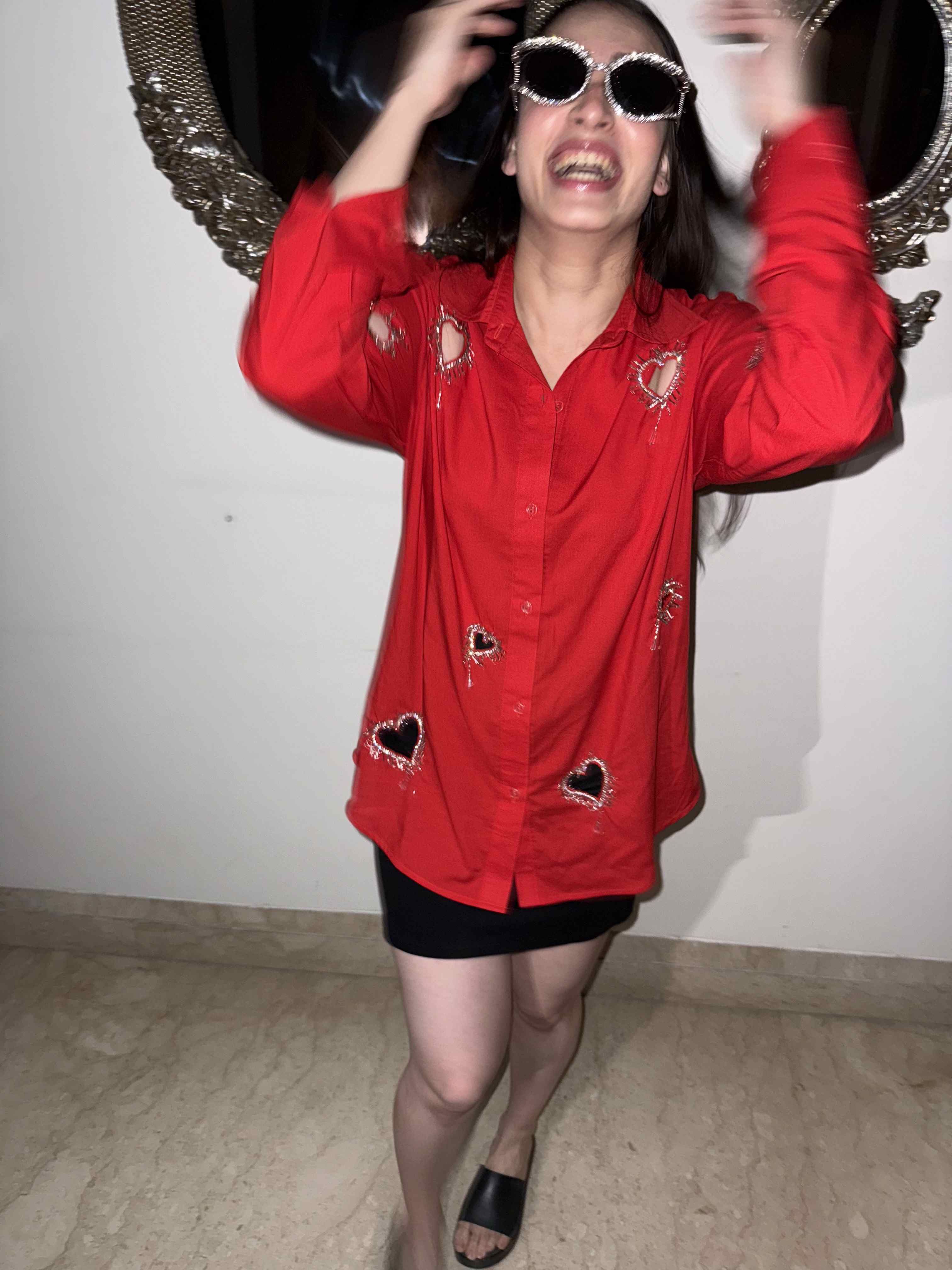 Valentines/Karwa Chauth shirt