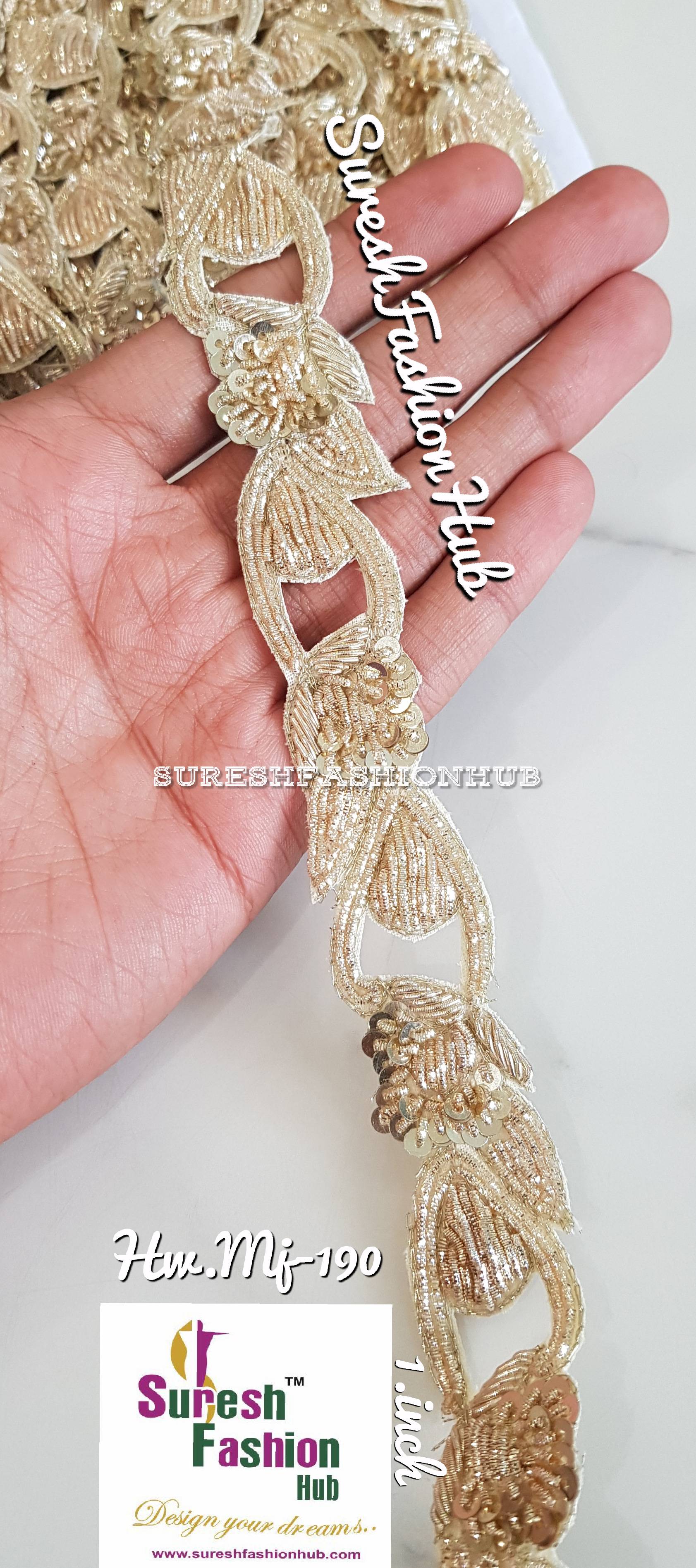 Handmade decorative Light Gold Ribbon