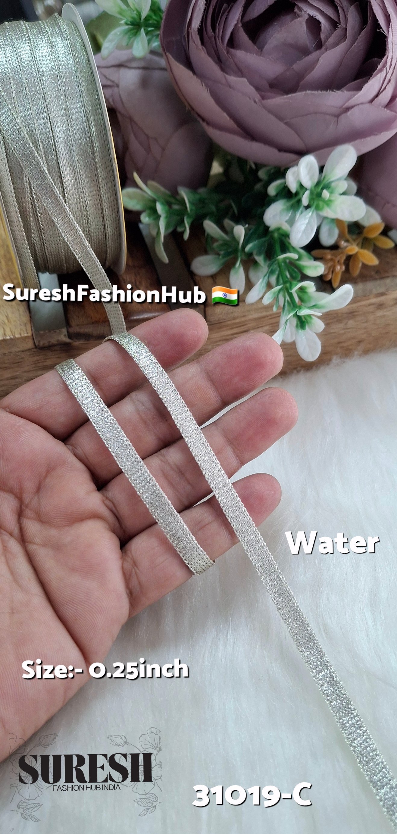 Water Slim Dori Jhalar Lace