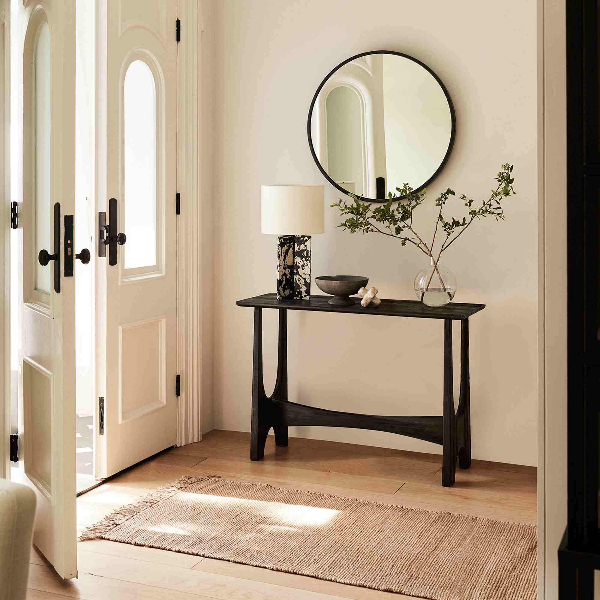 west elm | Metal Frame Round Mirror