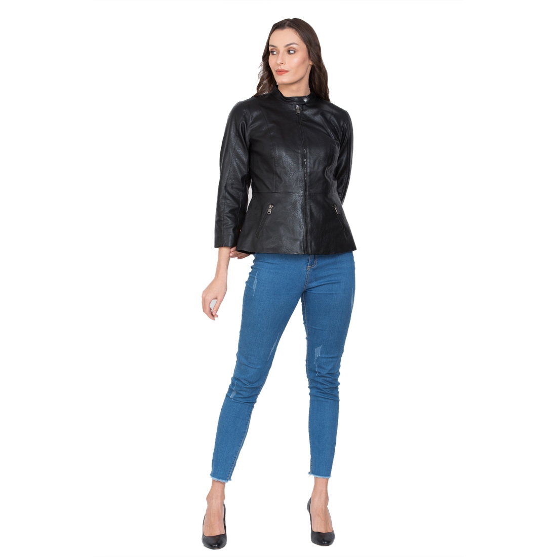 Justanned | JUSTANNED RAVEN WOMEN LEATHER JACKET 1