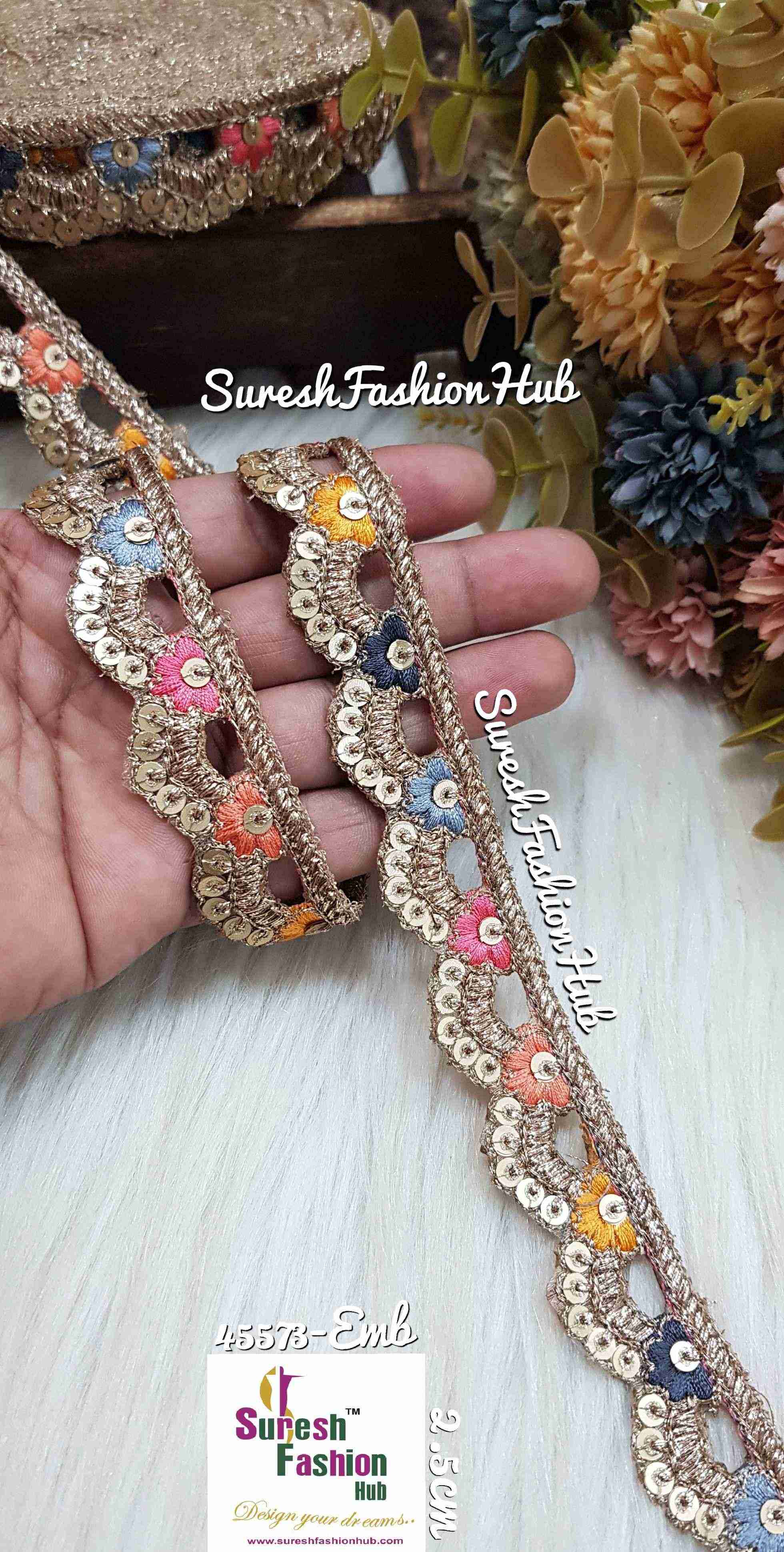 Delicate Embroidery Thread Lace